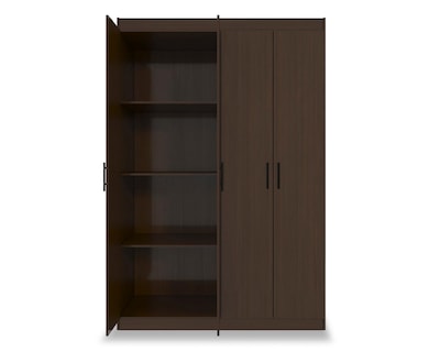 Foto 4 | Ropero de Madera Mobi Álamo Café 180 cm