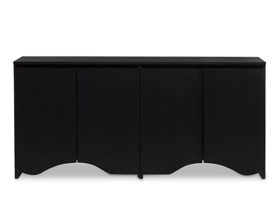 Foto 3 | Bufetera con Puertas Delta Negra