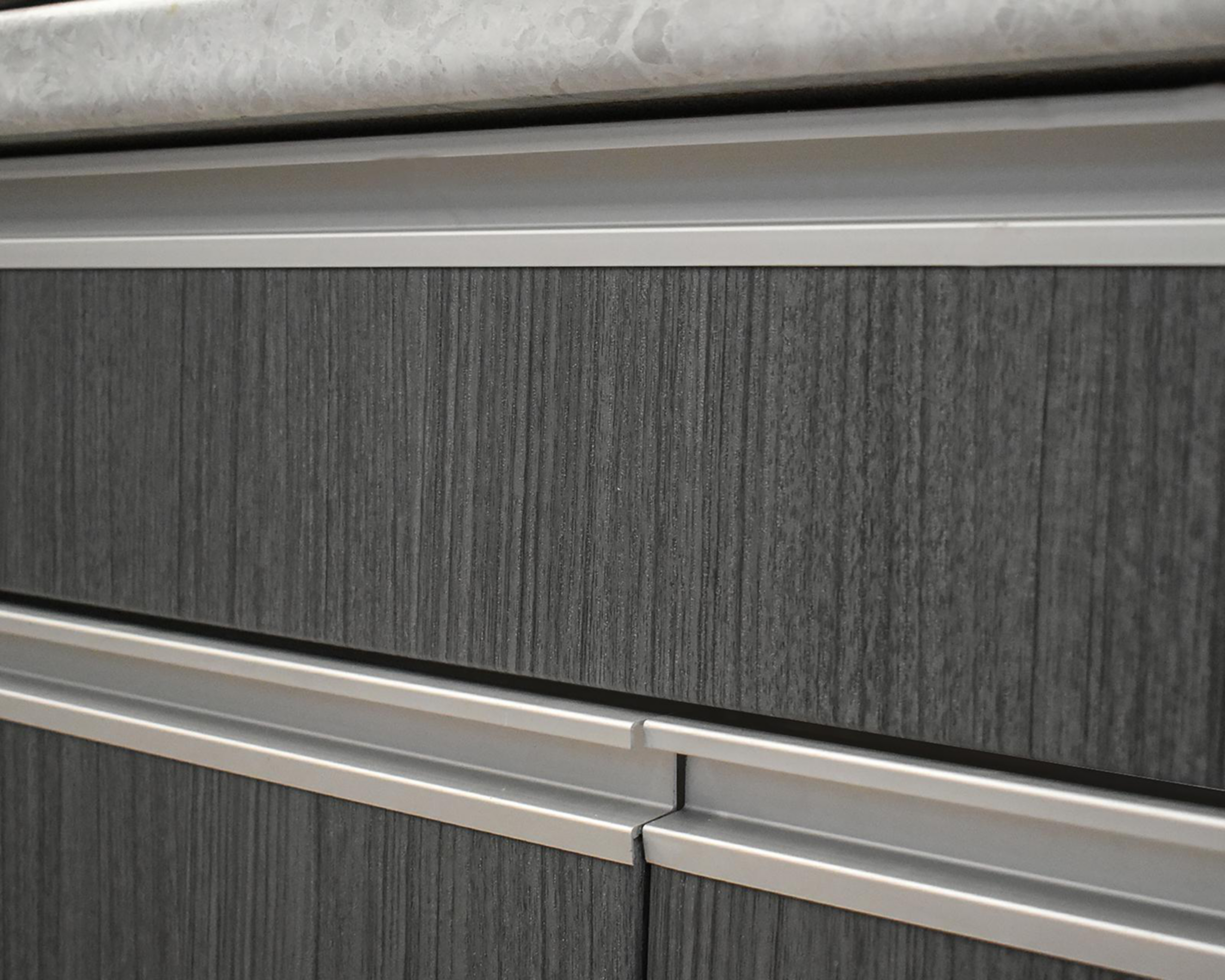 Foto 4 pulgar | Cocina Integral Venecia Gris 240 cm