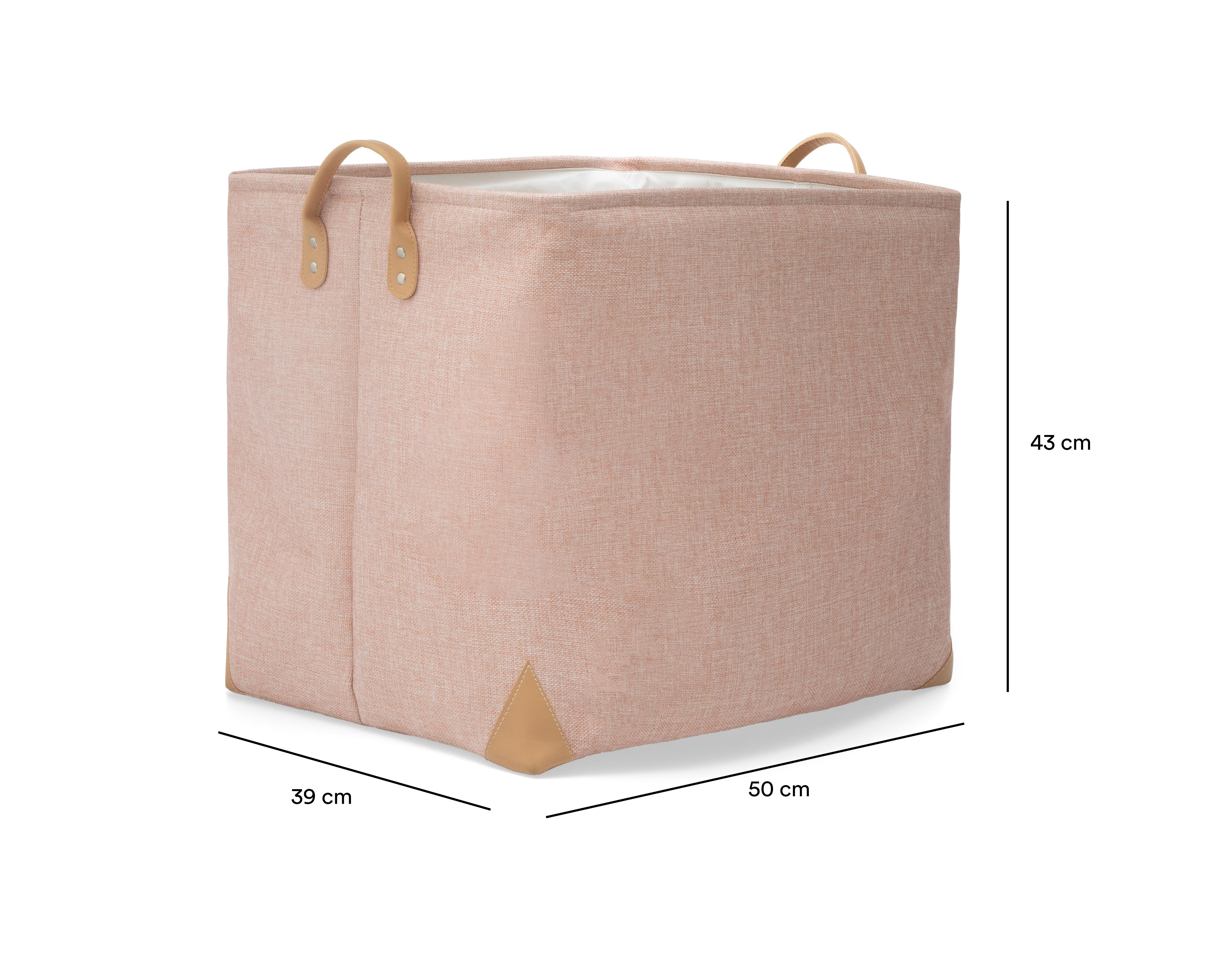 Foto 5 | Cesto de Almacenamiento Hut International Rosa