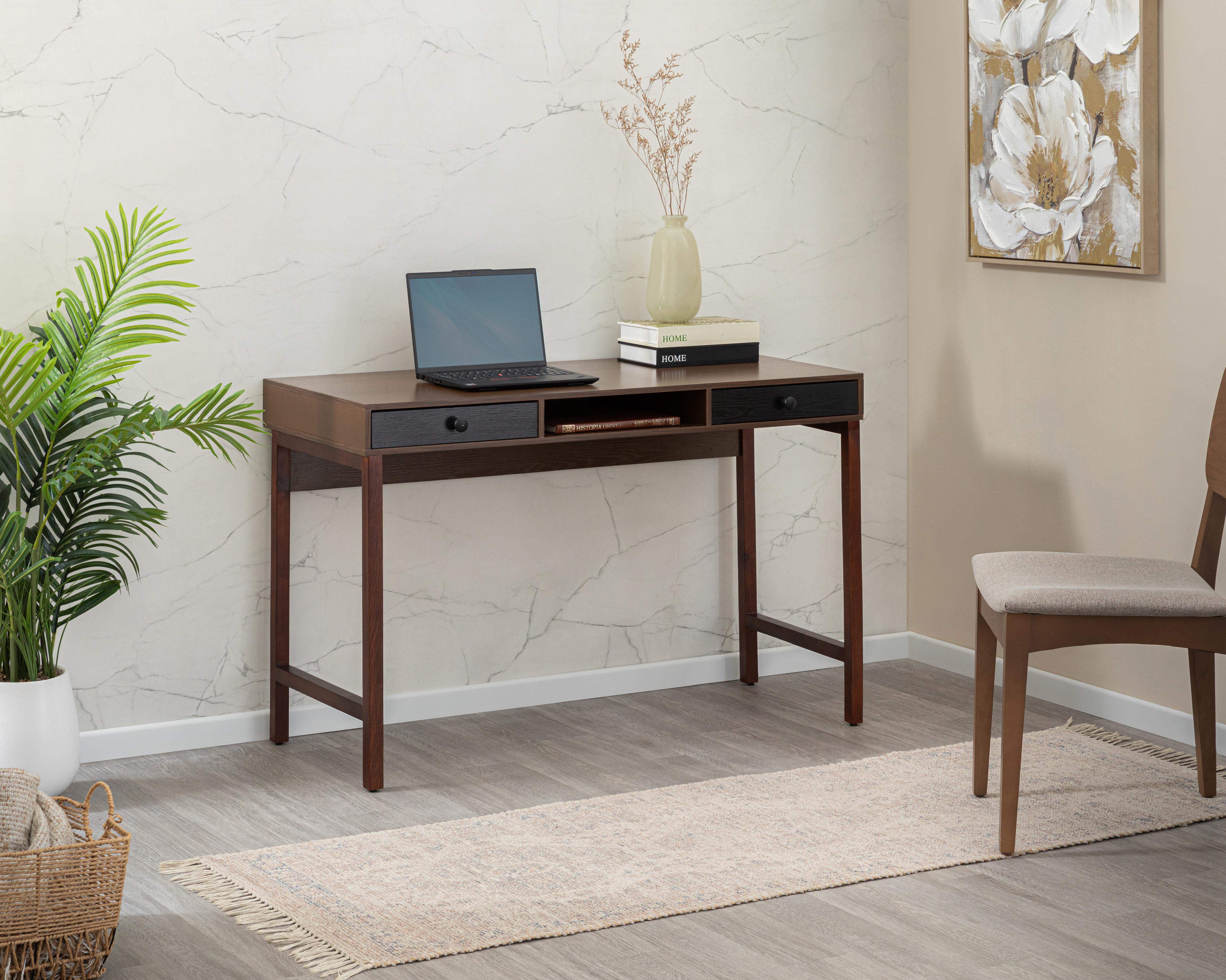 Escritorio de Madera Oslo Café $2,899
