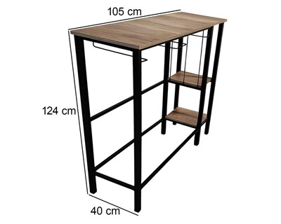 Foto 5 | Mesa con Bancos Tubacc Ontario 105 x 124 cm