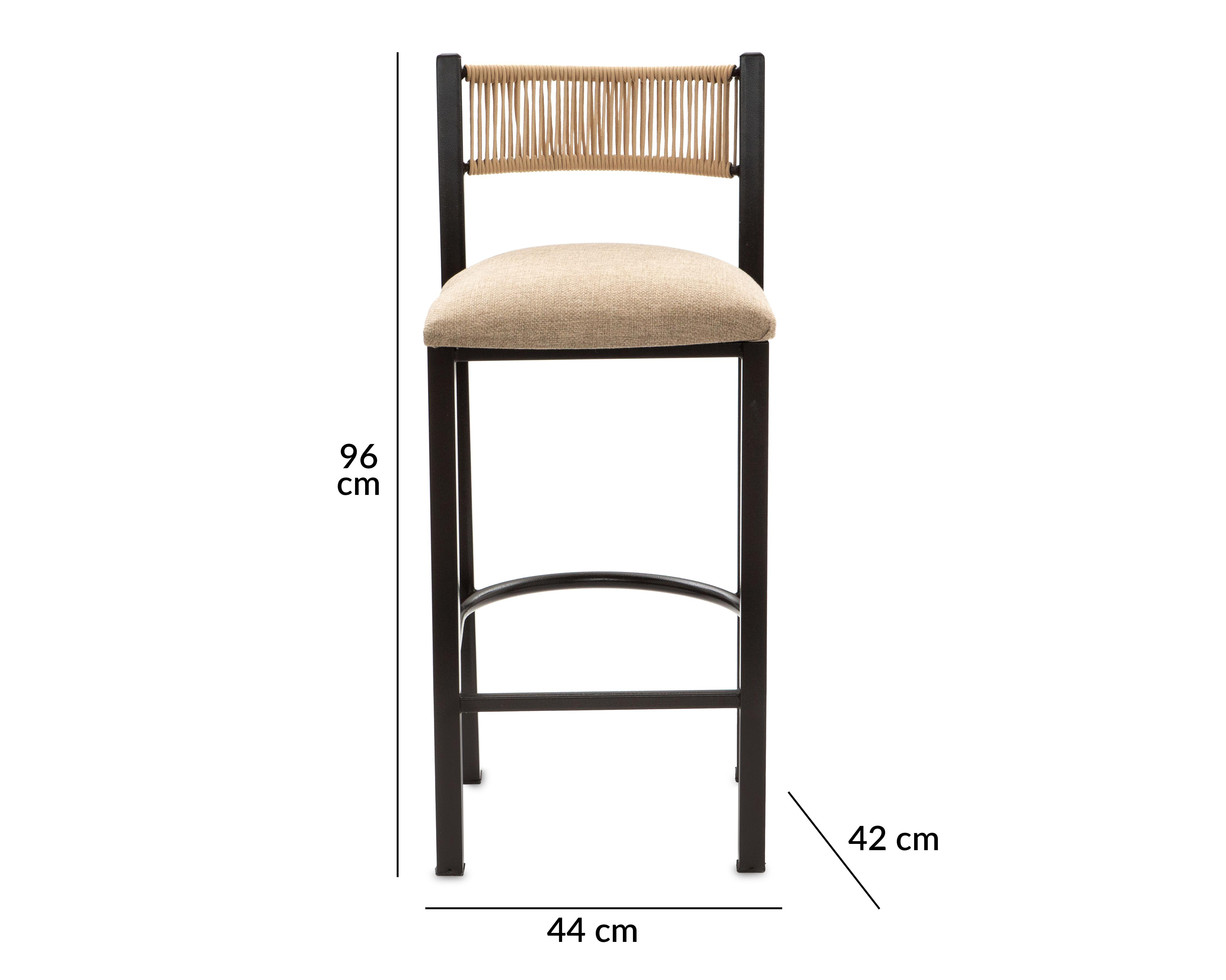Foto 6 | Banco de Acero Tubacc Francia Beige