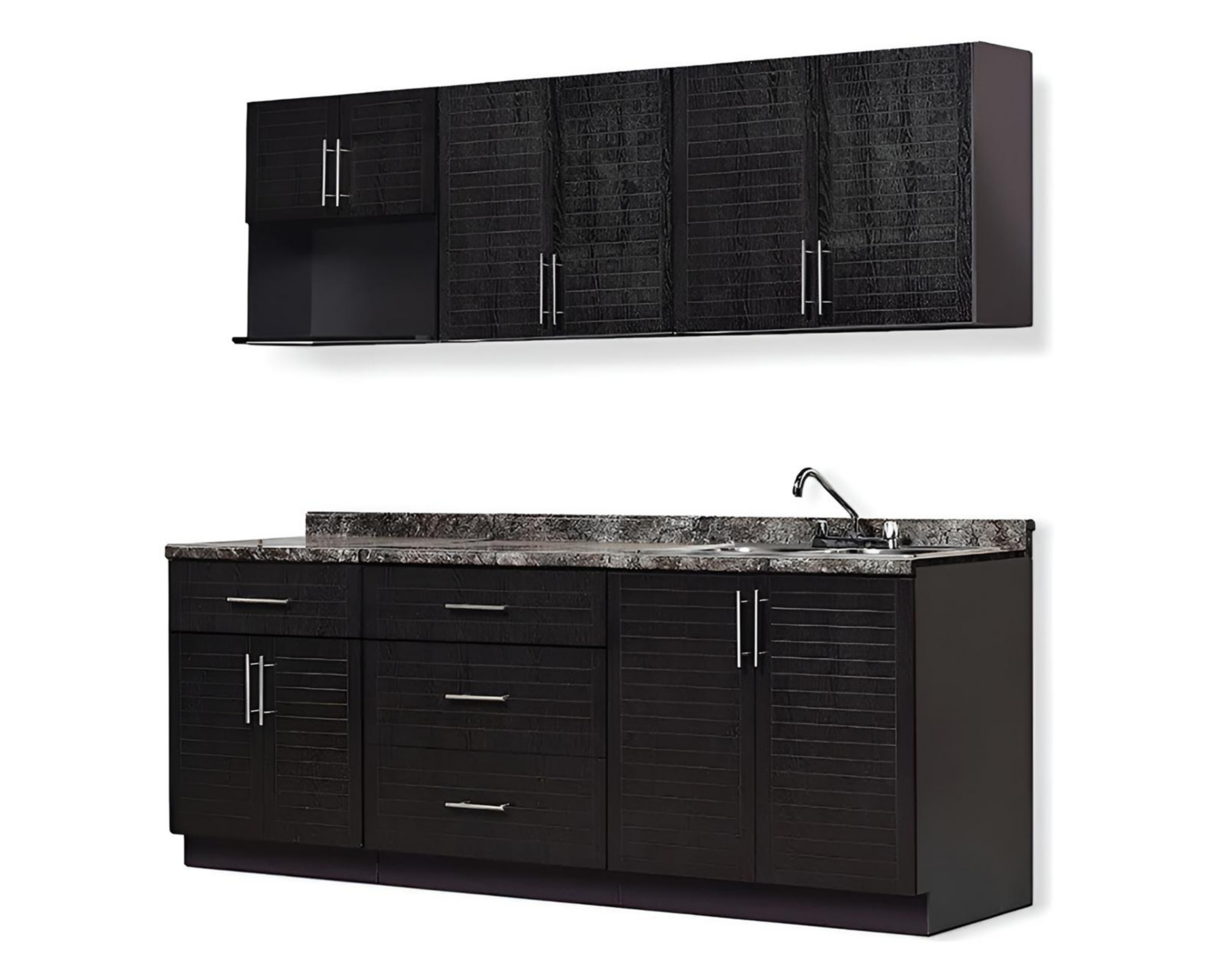 Cocina Integral Córdoba Café 240 cm