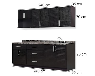 Foto 8 | Cocina Integral Córdoba Café 240 cm