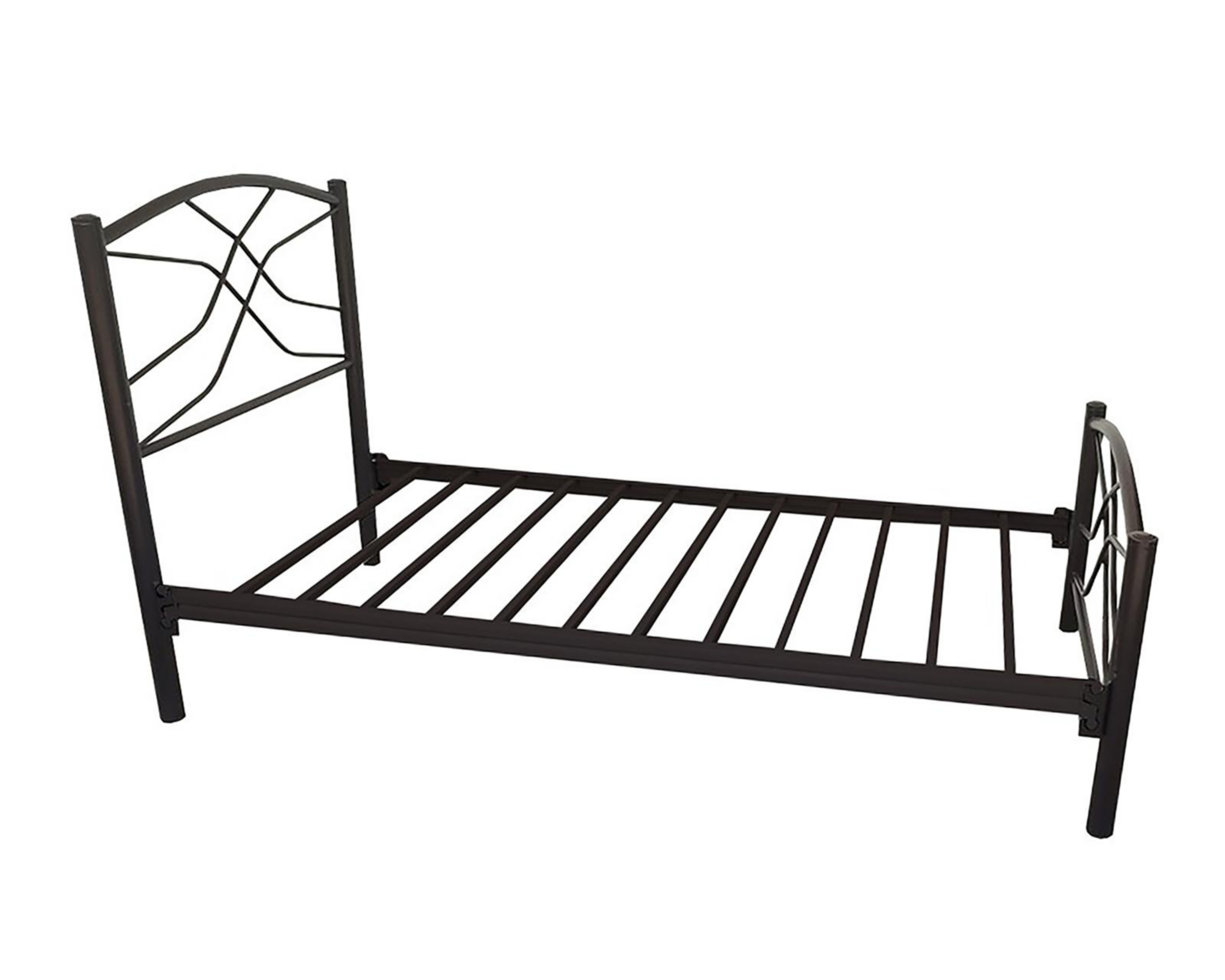 Foto 1 | Cama Individual Henry de Acero
