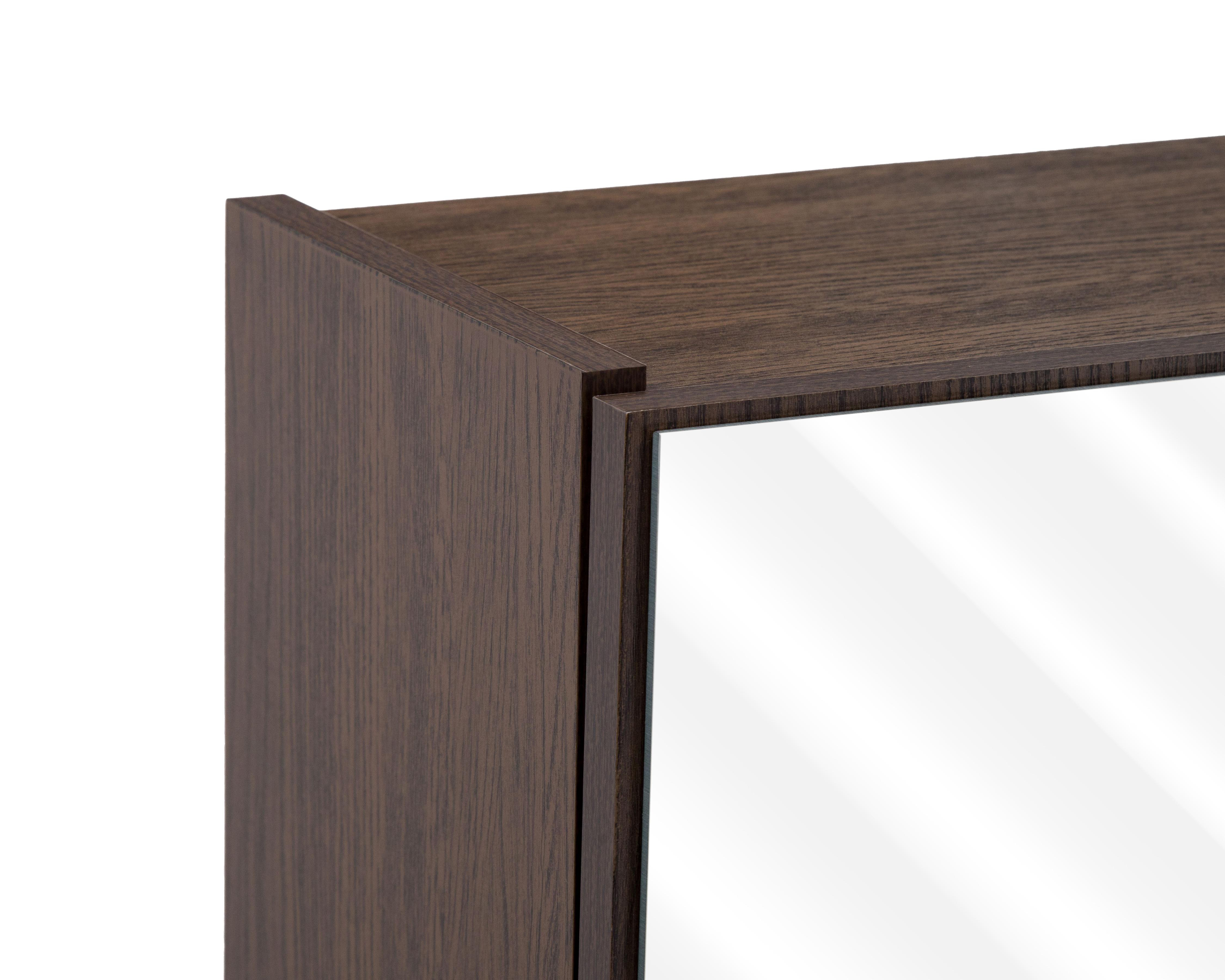 Foto 6 pulgar | Mueble para Baño Mobi Virginia Tabaco con Espejo