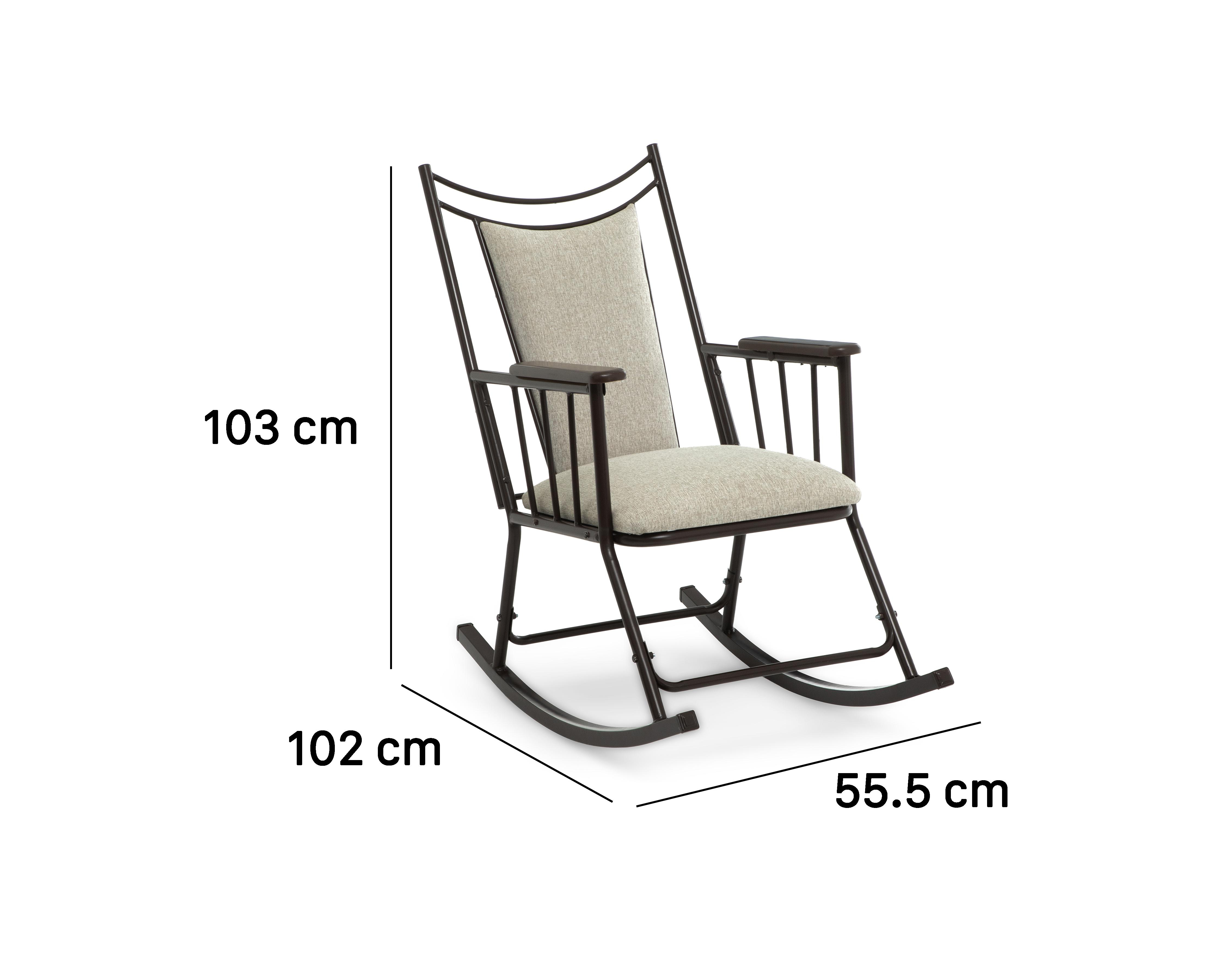 Foto 7 pulgar | Silla Mecedora Tubular La Tapatía Bellona II