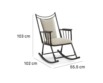 Foto 6 | Silla Mecedora Tubular La Tapatía Bellona II