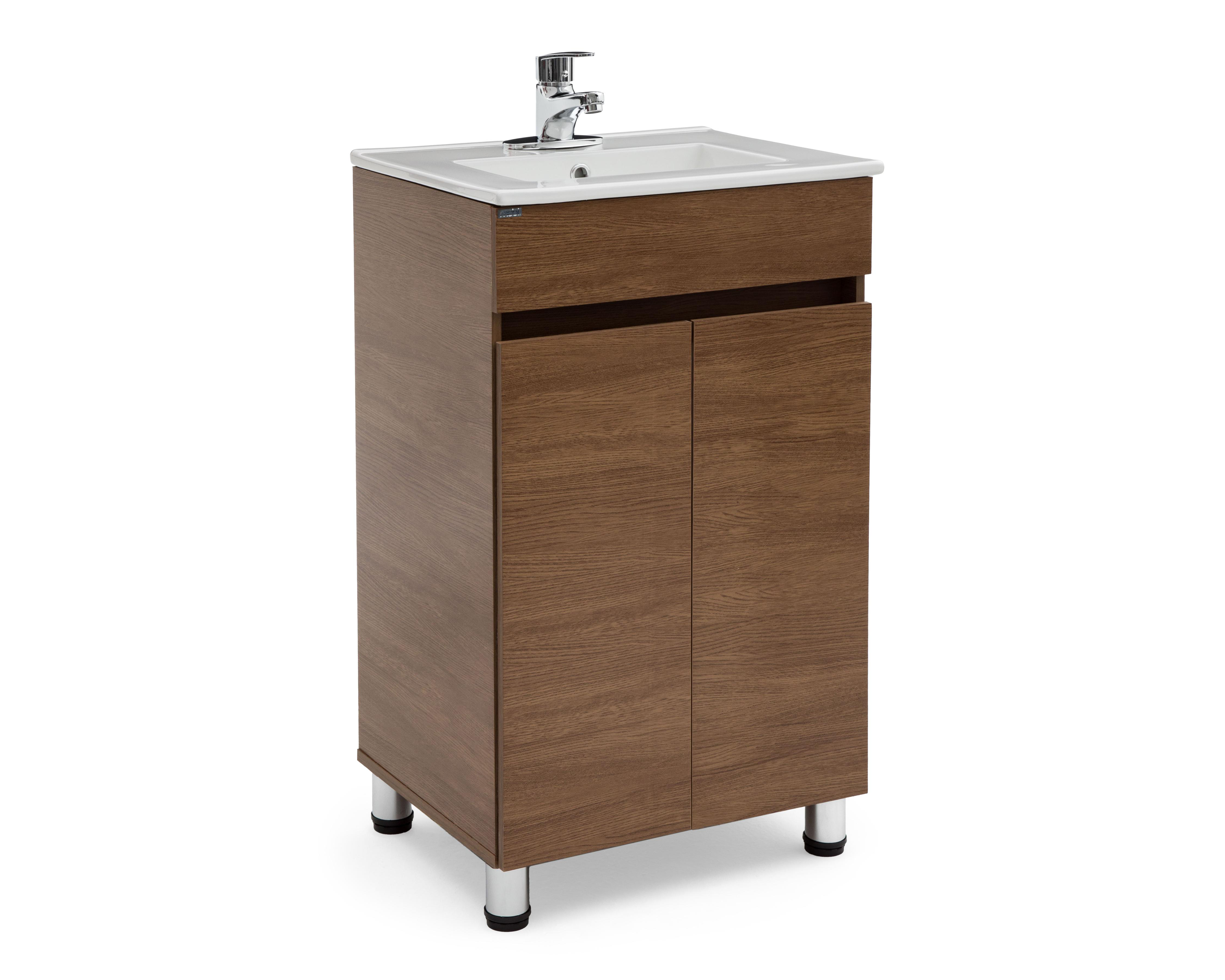 Foto 3 pulgar | Mueble para Baño Mobi Dakota Nogal