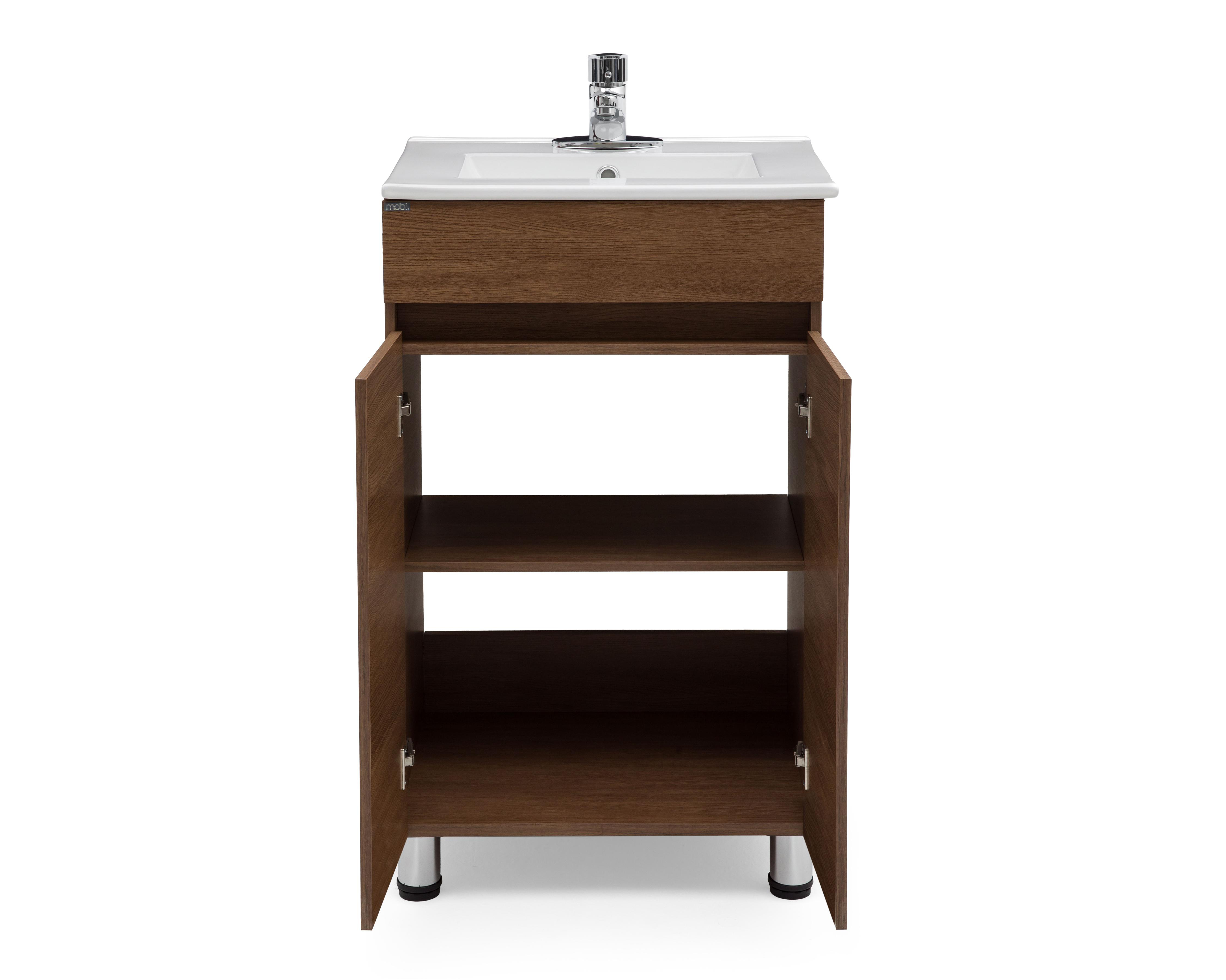 Foto 4 pulgar | Mueble para Baño Mobi Dakota Nogal