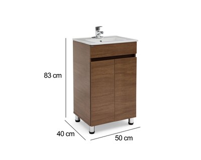 Foto 7 | Mueble para Baño Mobi Dakota Nogal