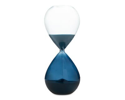 Foto 1 | Escultura de Reloj Abeeku de Vidrio