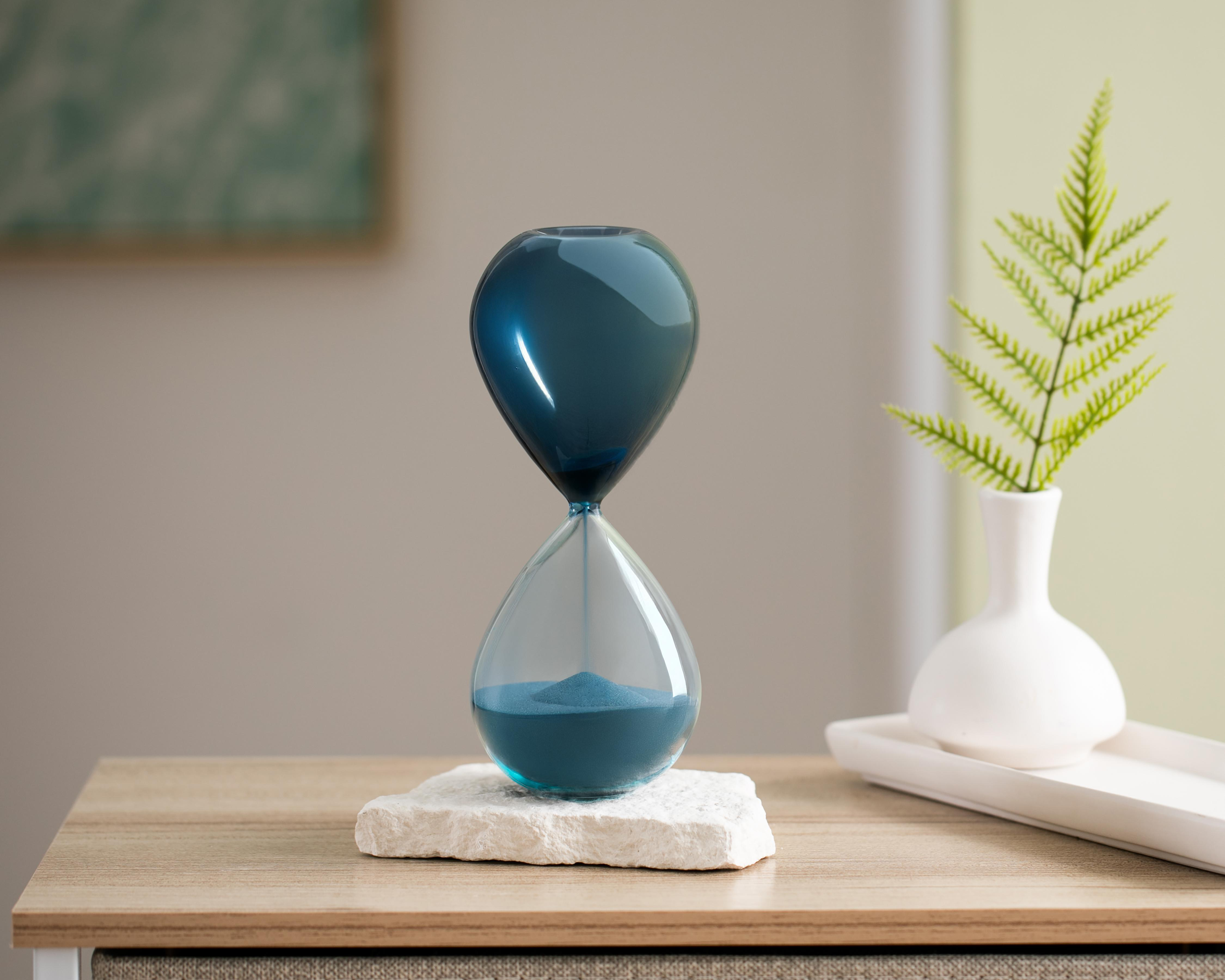 Foto 4 | Escultura de Reloj Abeeku de Vidrio