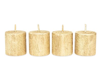 Foto 1 | Velas Votive Oro 4 Piezas