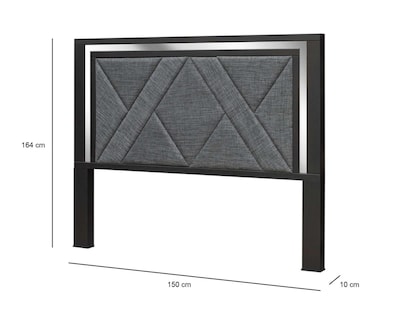 Foto 7 | Cabecera Austria Matrimonial Gris