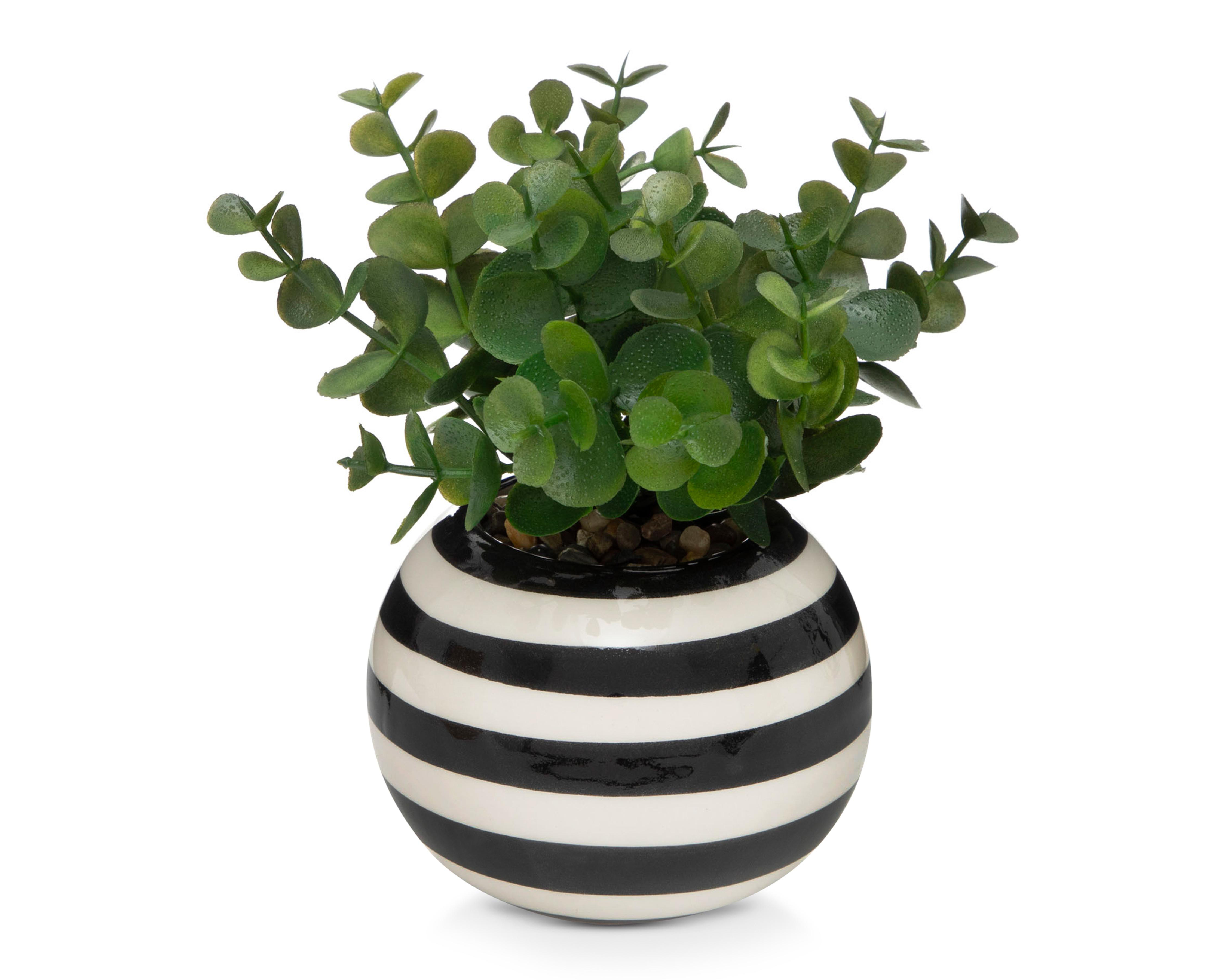 Foto 3 pulgar | Planta Artificial con Maceta Starhaus 17 cm