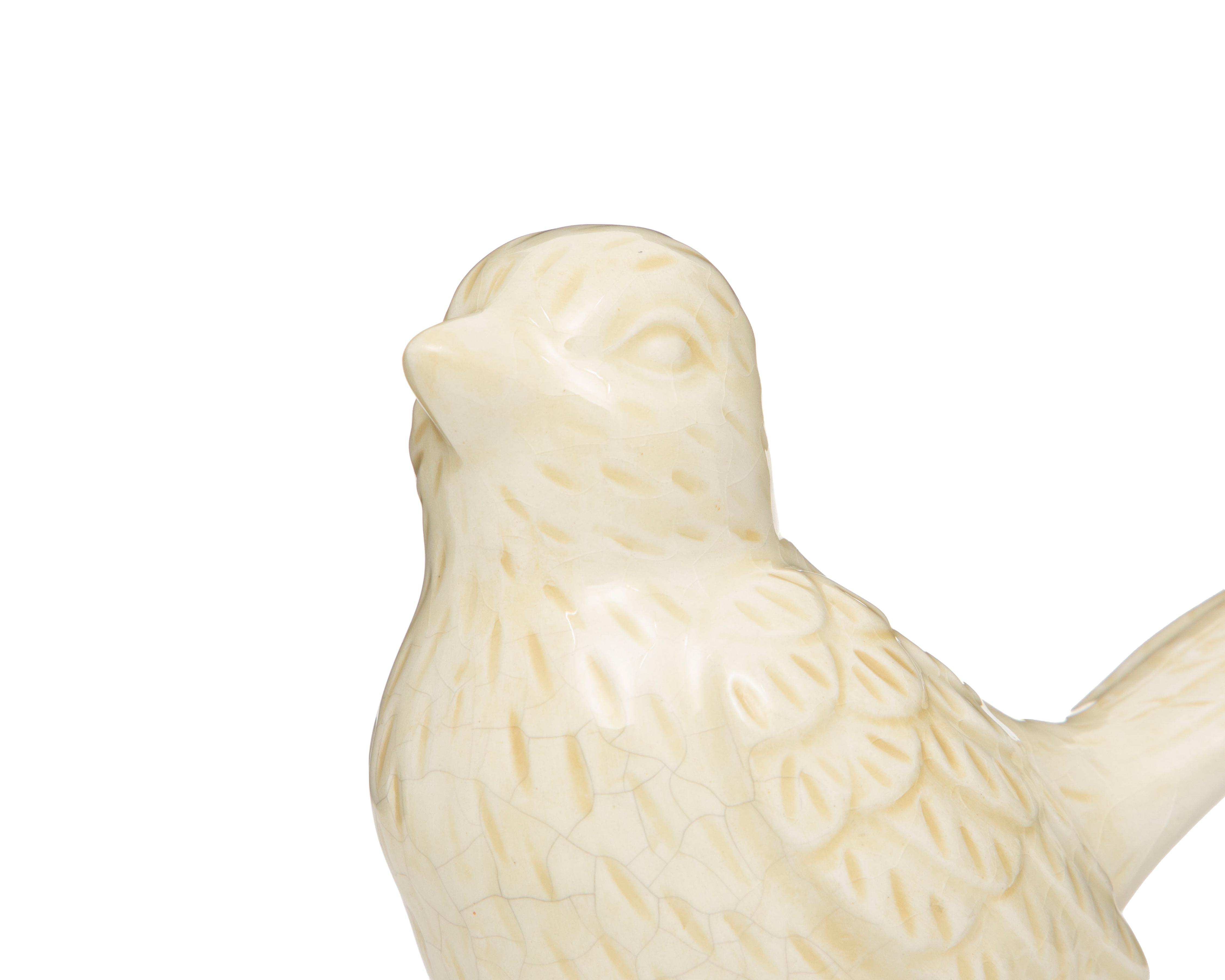 Foto 4 | Escultura de Pájaro Fulbert B de Cerámica