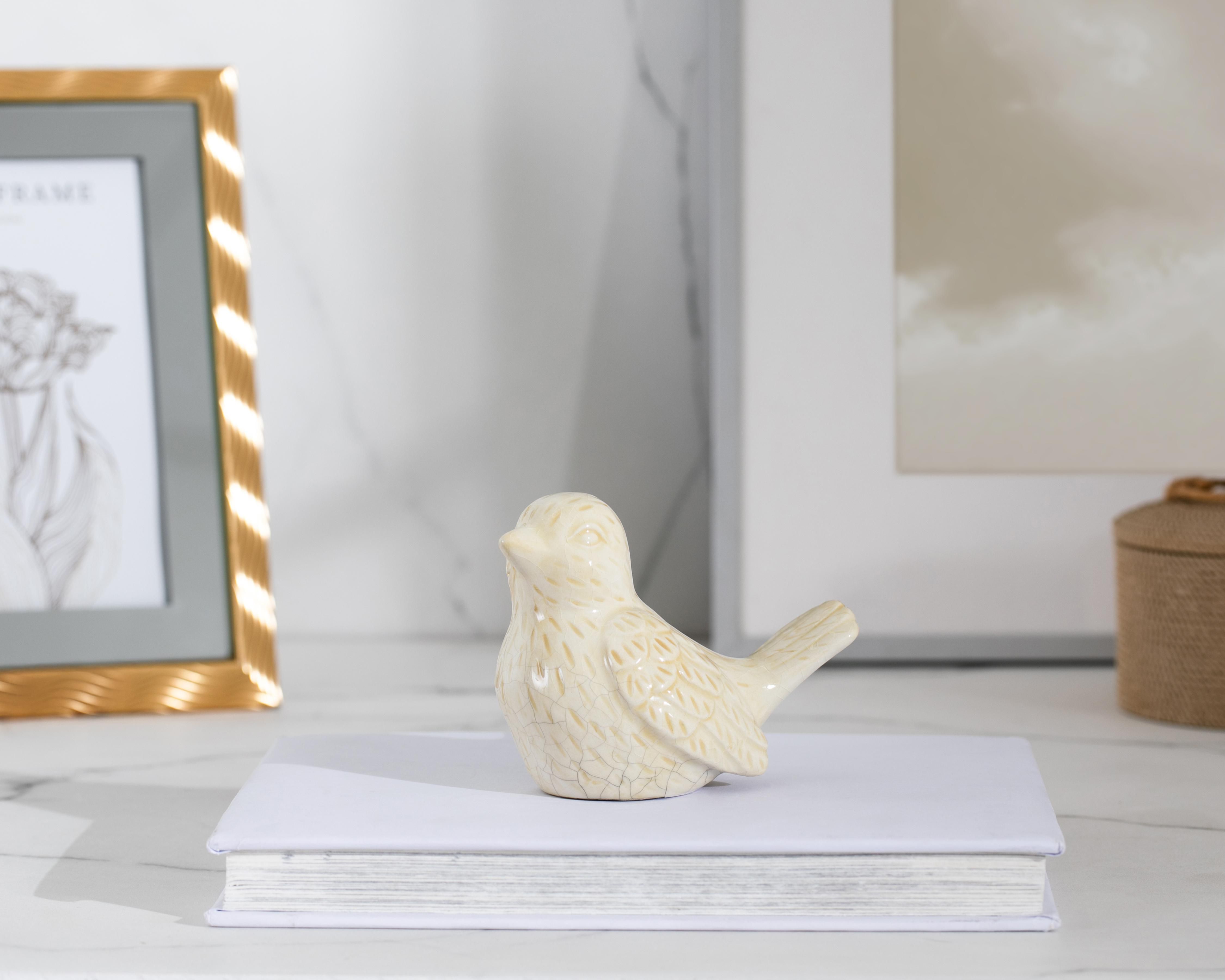 Foto 5 | Escultura de Pájaro Fulbert B de Cerámica