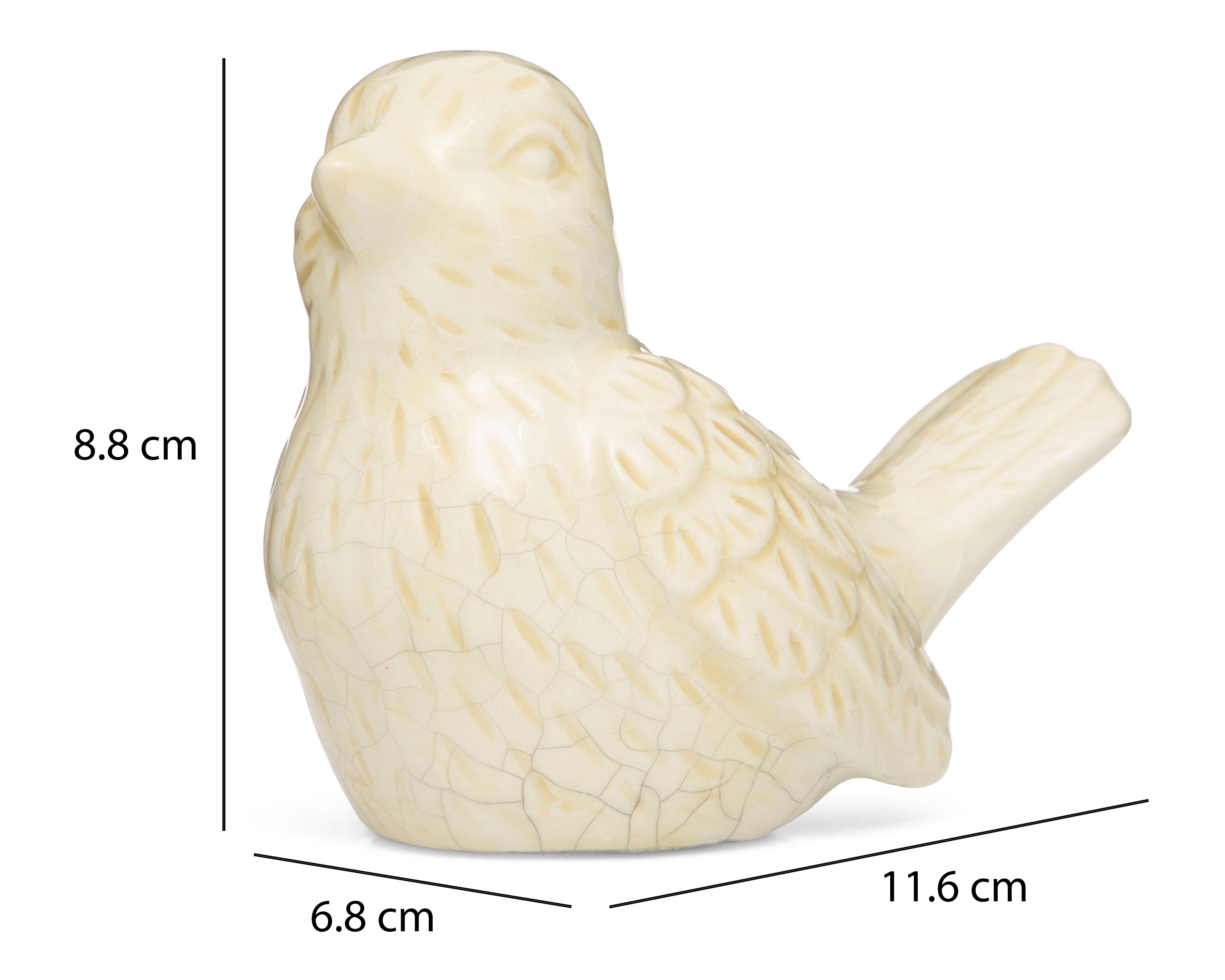 Foto 6 | Escultura de Pájaro Fulbert B de Cerámica
