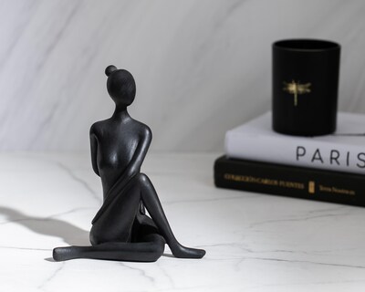 Foto 5 | Escultura de Mujer Misty B de Poliresina