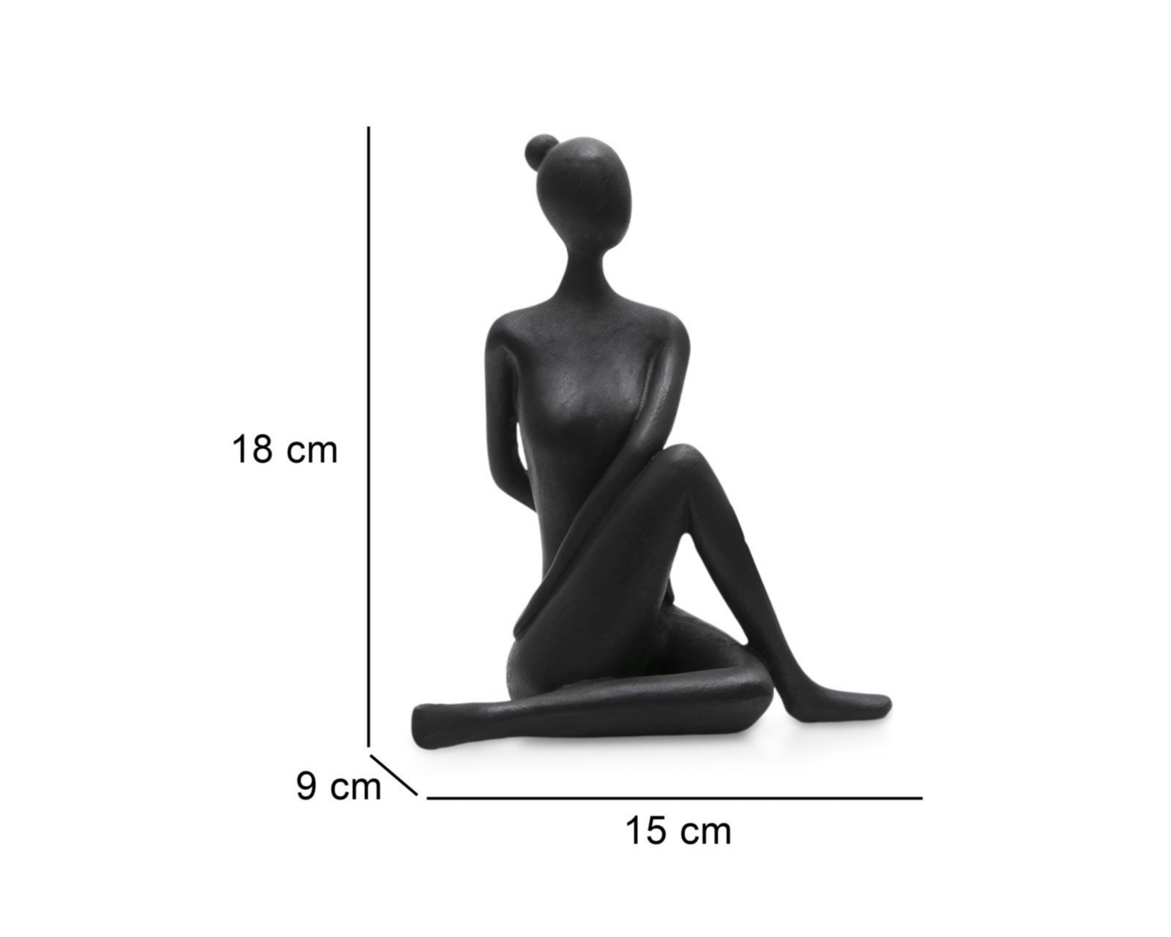 Foto 6 | Escultura de Mujer Misty B de Poliresina