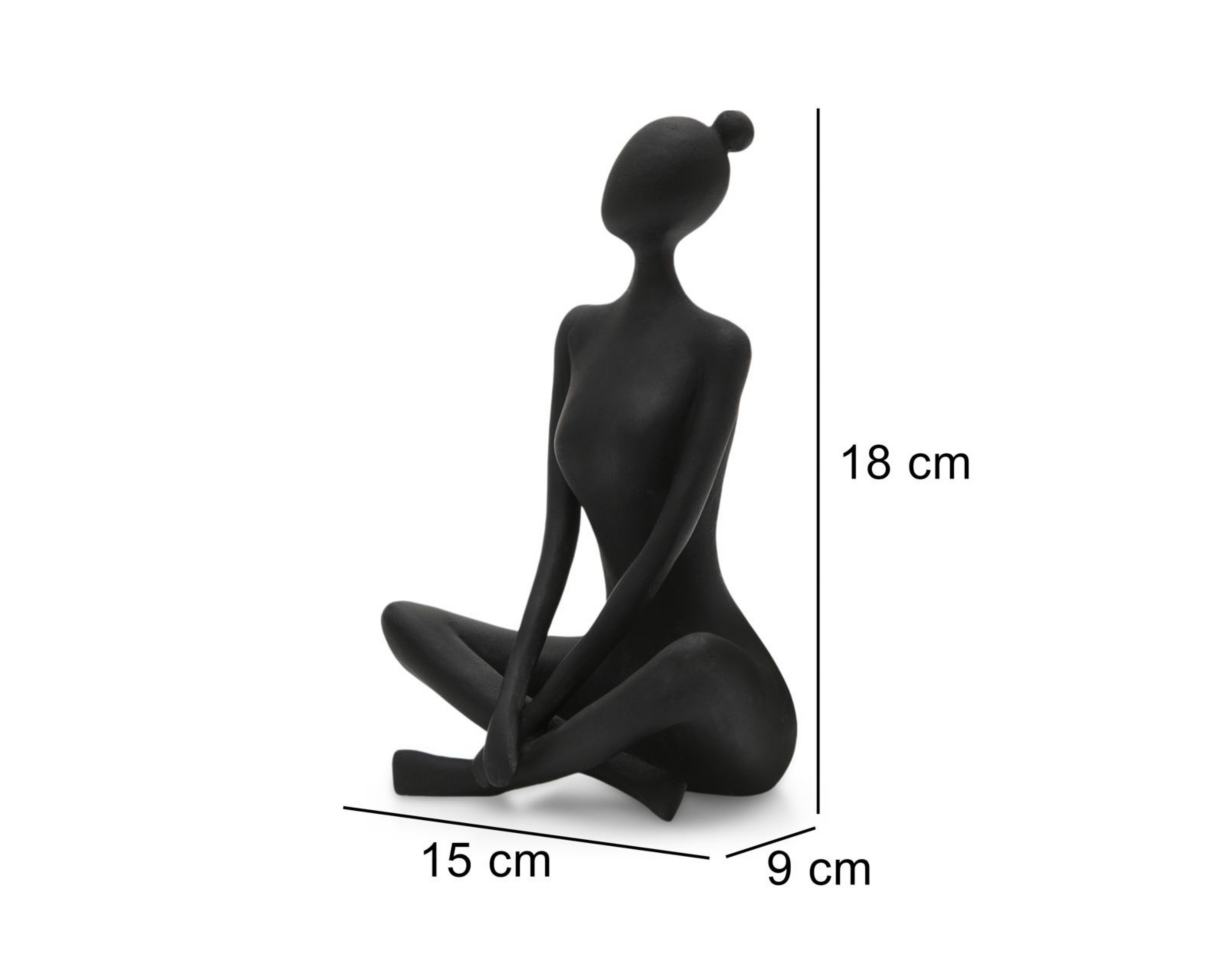 Foto 5 | Escultura de Mujer Misty de Poliresina