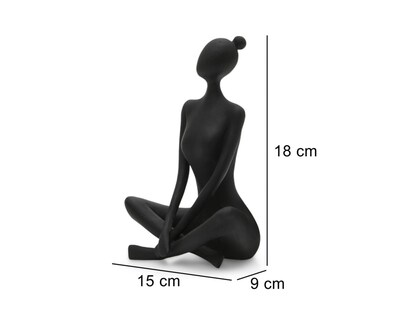 Foto 5 | Escultura de Mujer Misty de Poliresina
