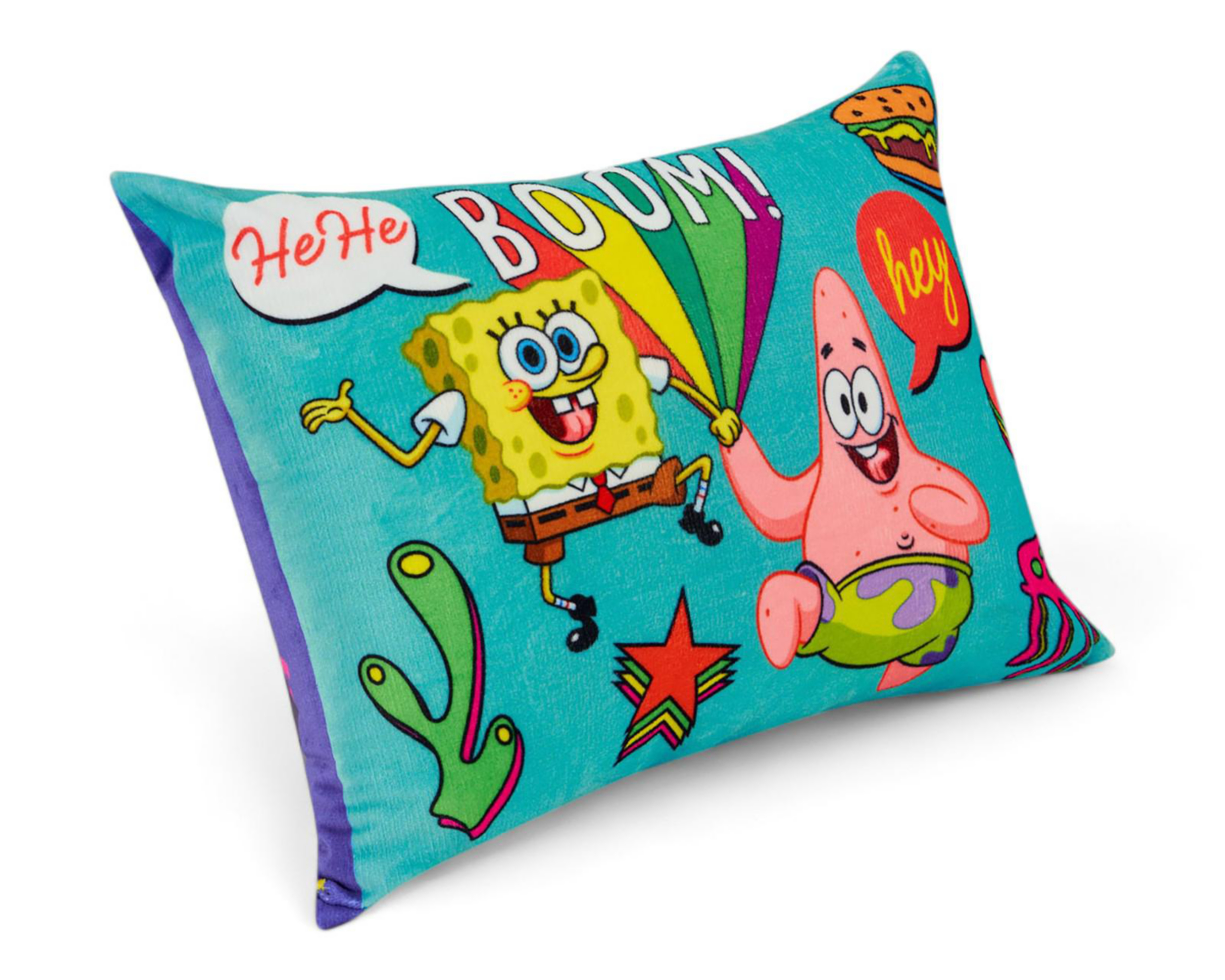 Foto 5 pulgar | Almohada Infantil Providencia Bob Esponja