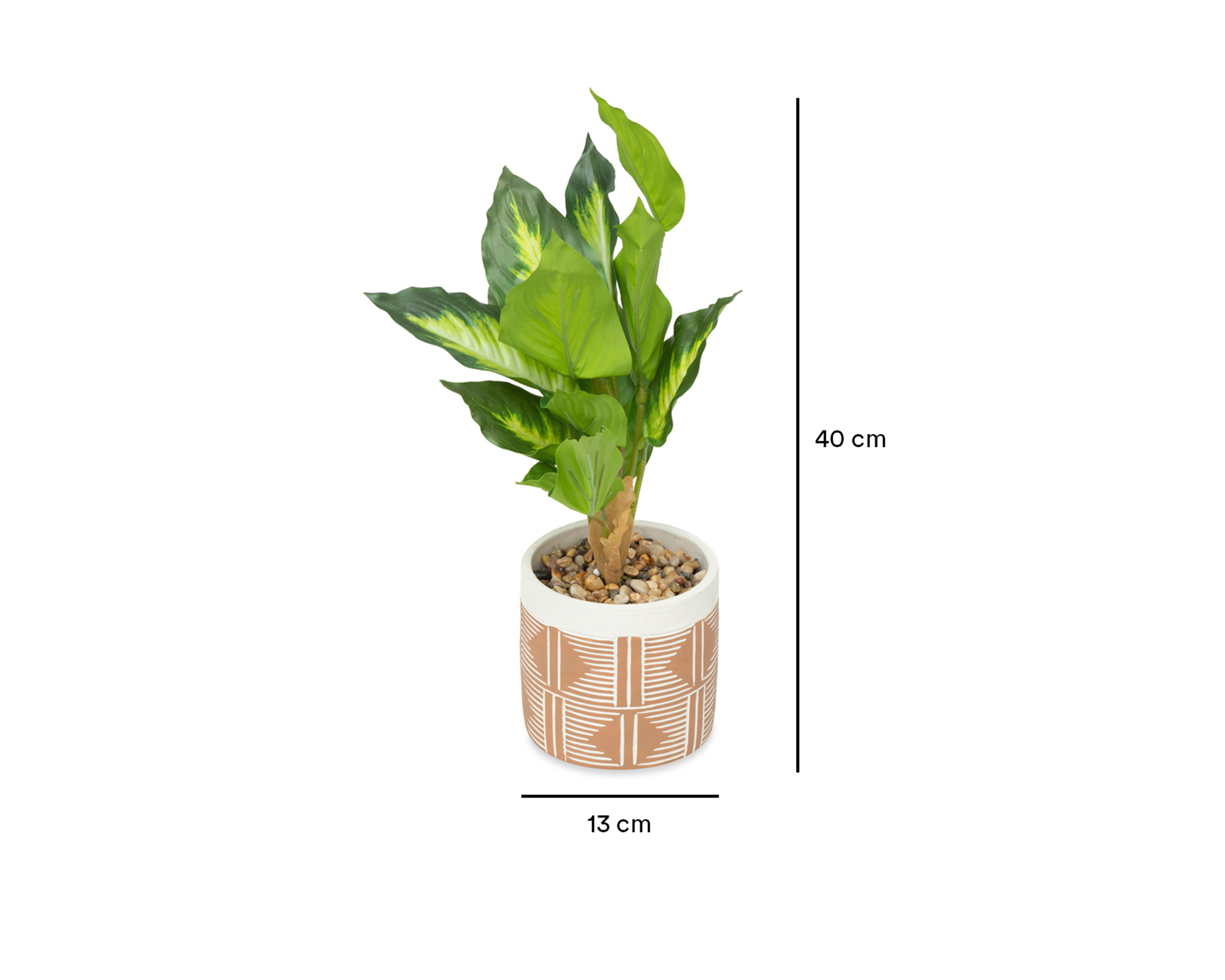 Foto 5 | Planta Artificial con Maceta Starhaus 40 cm