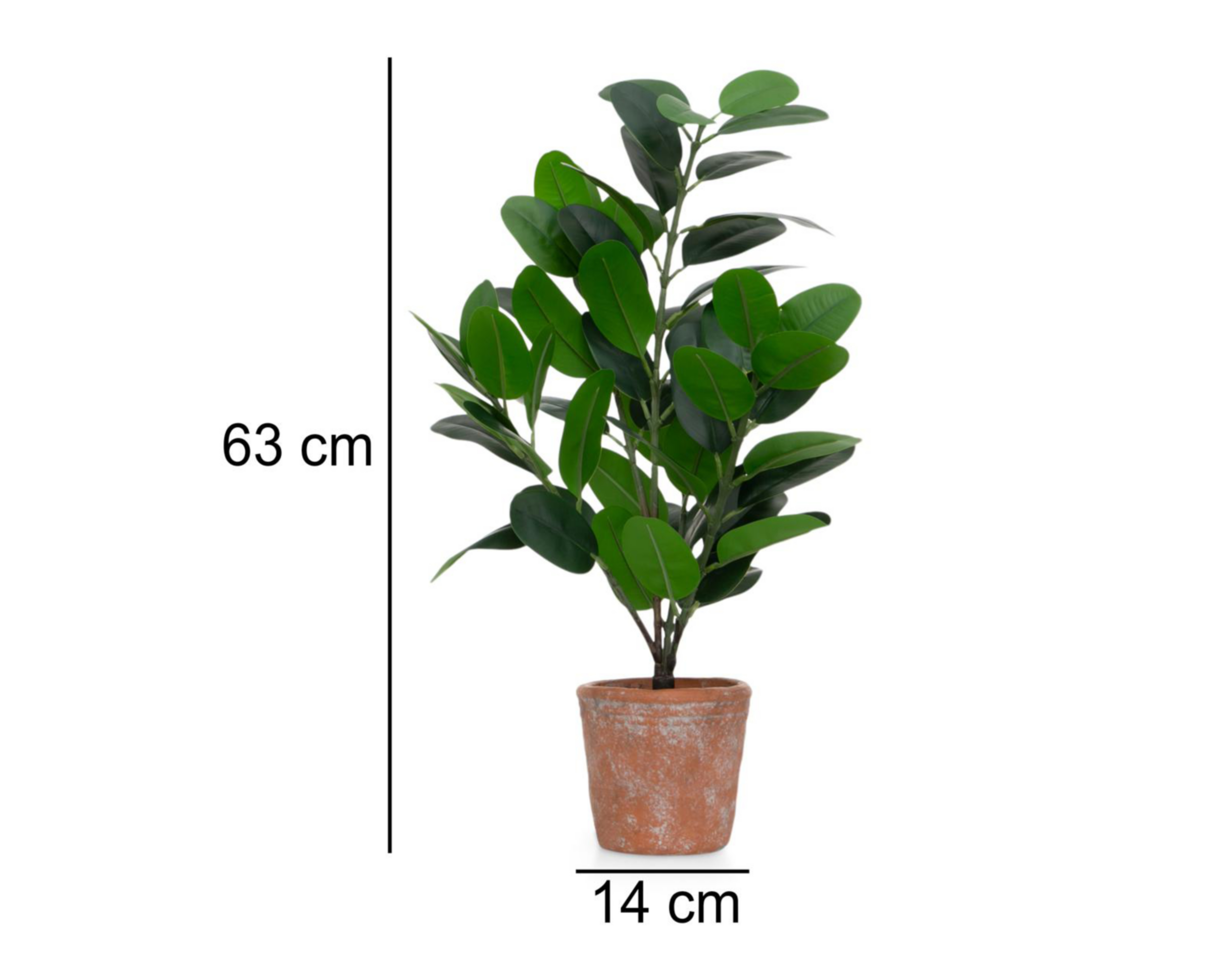 Foto 5 | Planta Artificial con Maceta Starhaus 63 cm