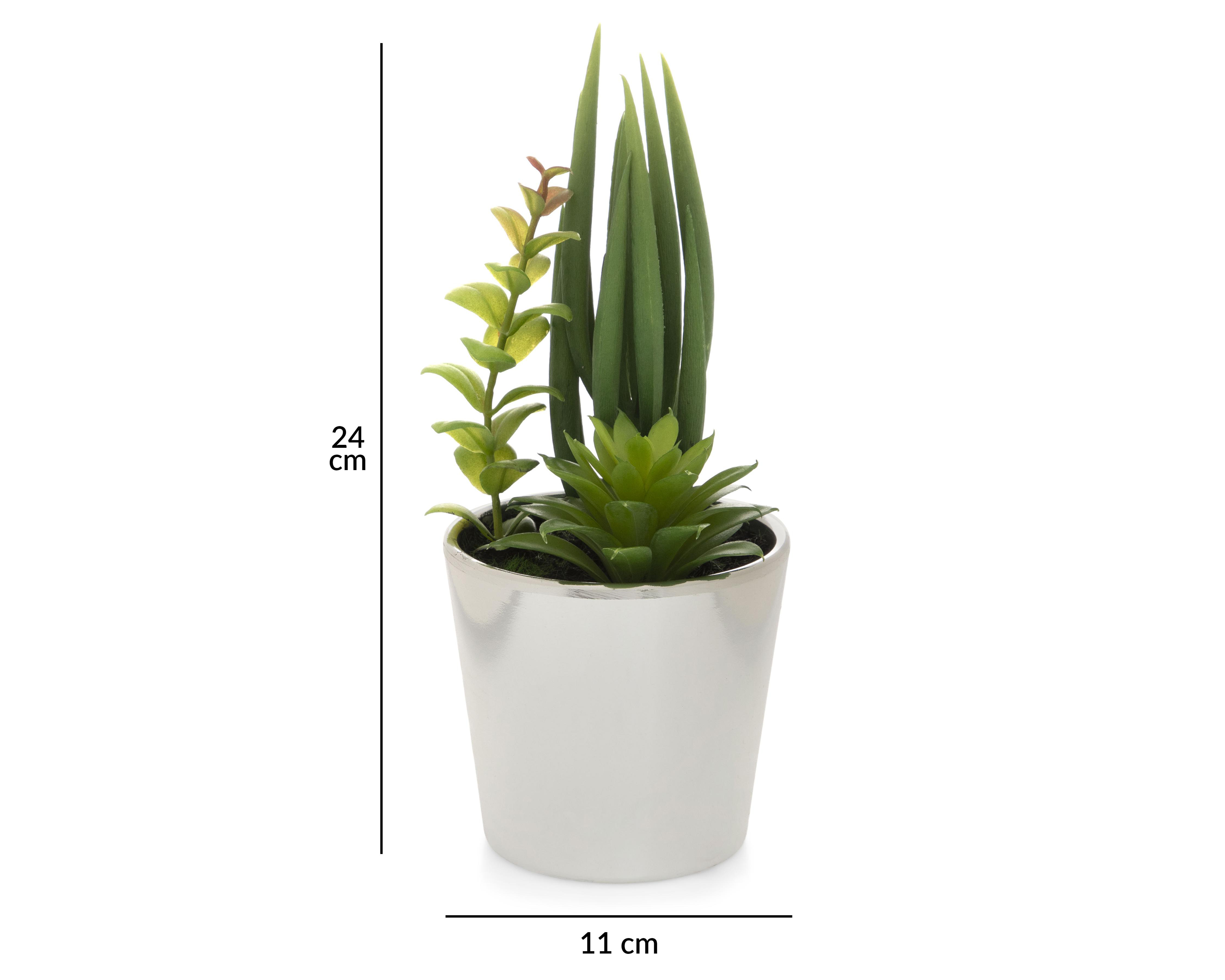 Foto 5 | Planta Artificial con Maceta Starhaus 24 cm