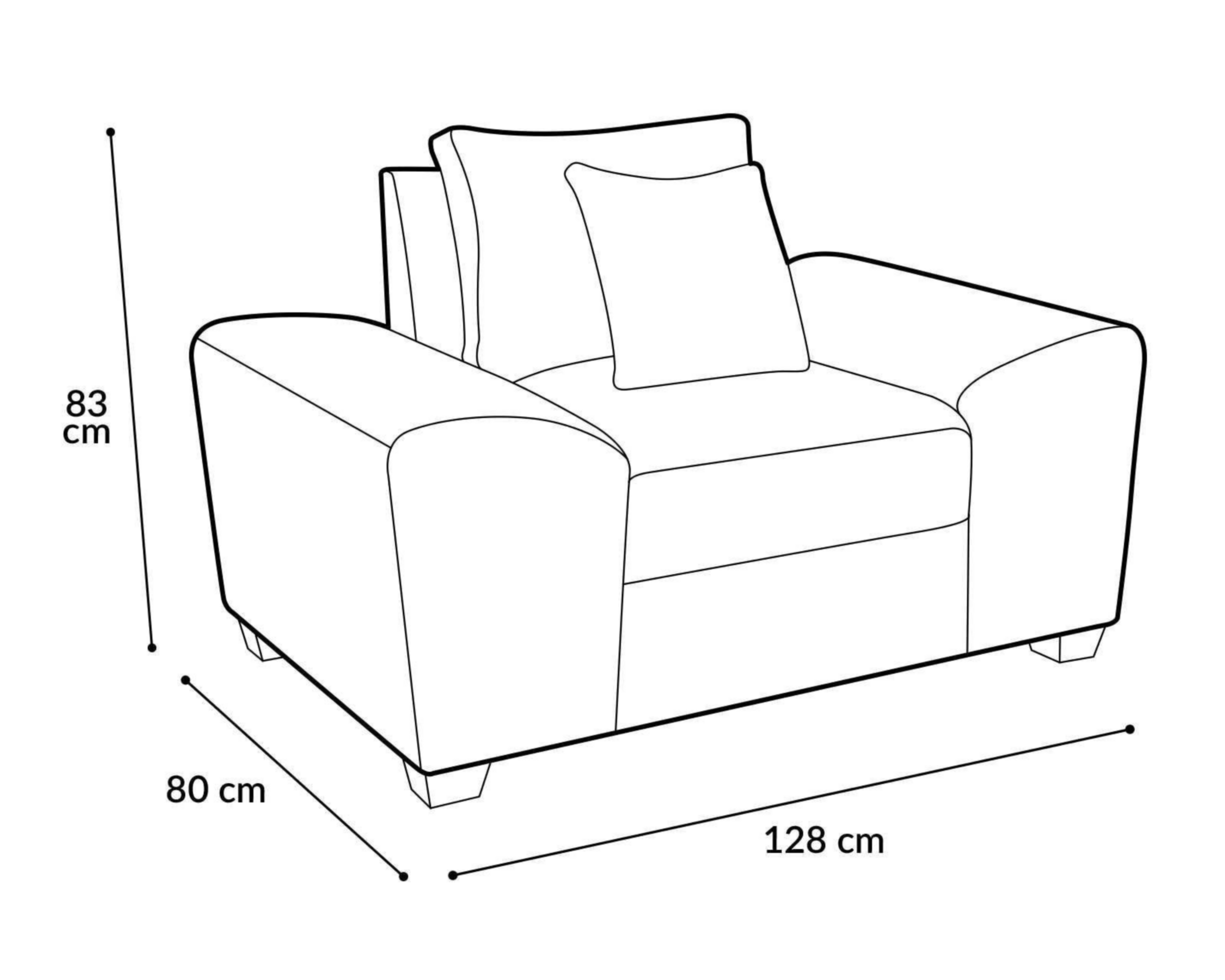 Foto 8 | Sillón Aura Contemporáneo