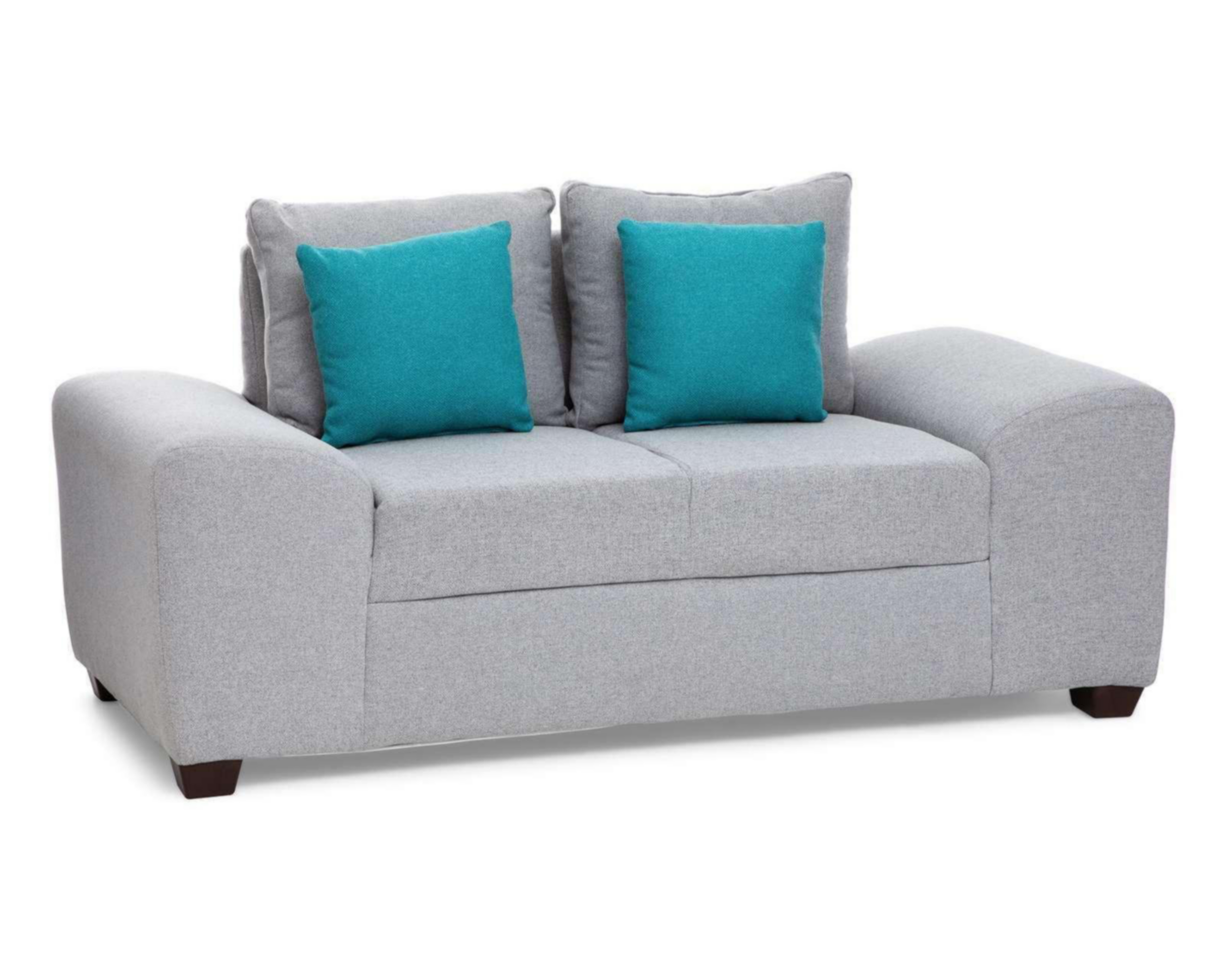 Foto 4 pulgar | Loveseat Aura Contemporáneo