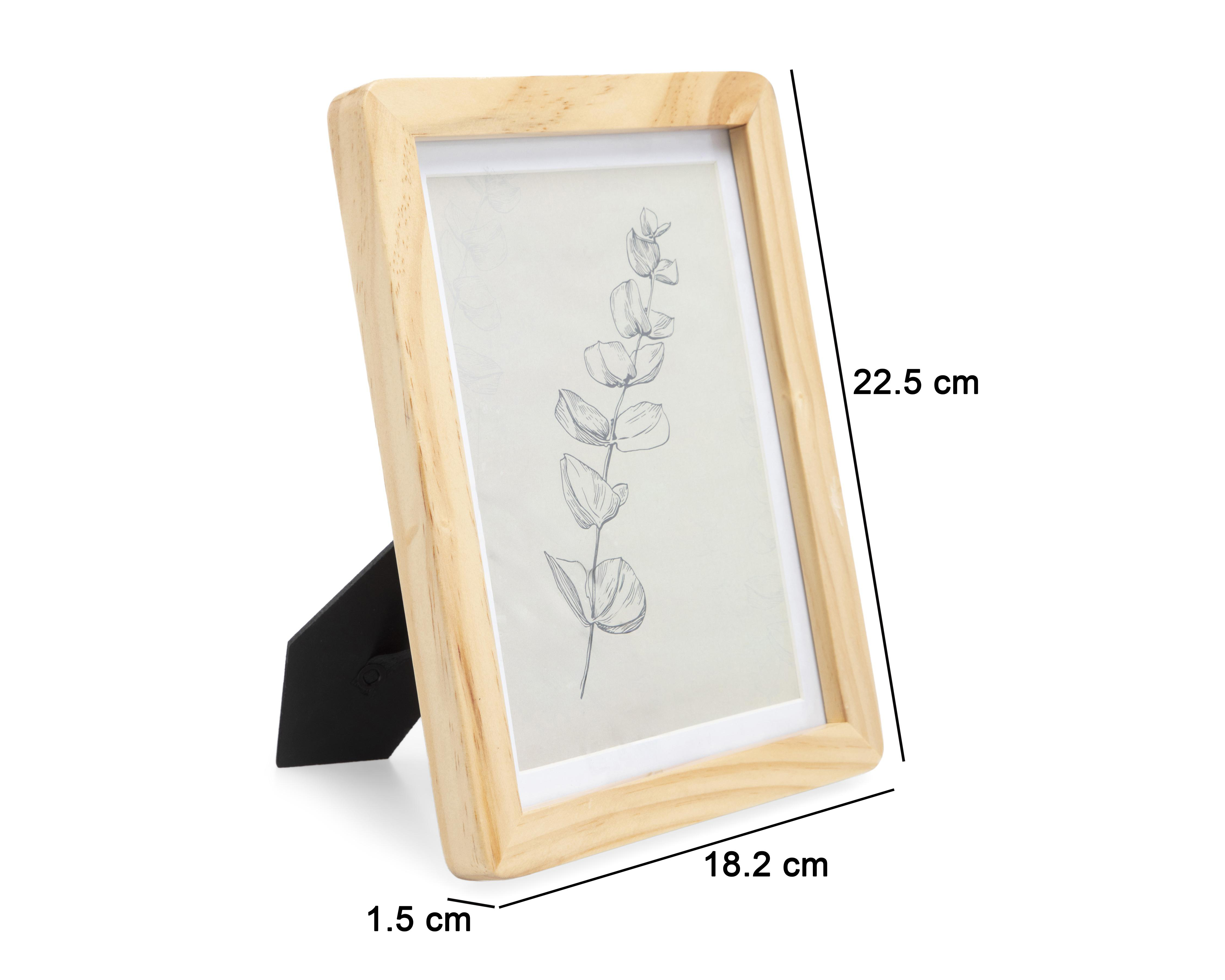 Foto 5 | Portarretrato de Madera Starhaus 5 x 7 Pulgadas