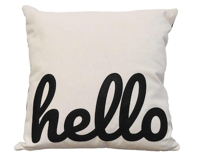 Foto 1 | Cojín Decorativo Hello