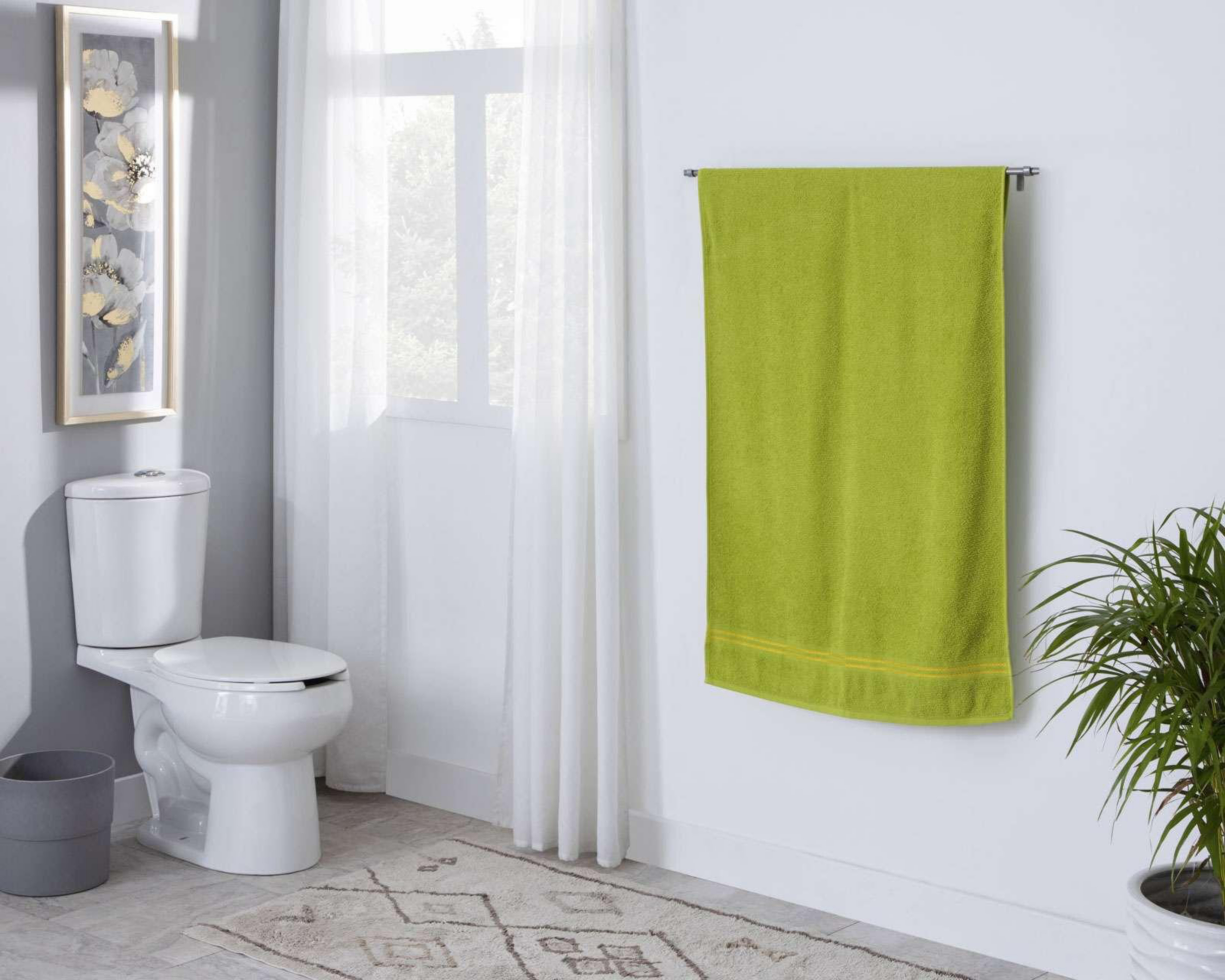 Foto 4 | Toalla de Medio Baño Cottonella Verde