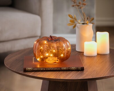 Foto 5 | Escultura de Calabaza Reed de Vidrio