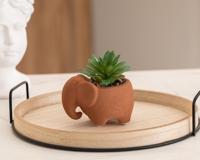 Foto 5 | Planta Artificial con Maceta Starhaus 7.5 cm