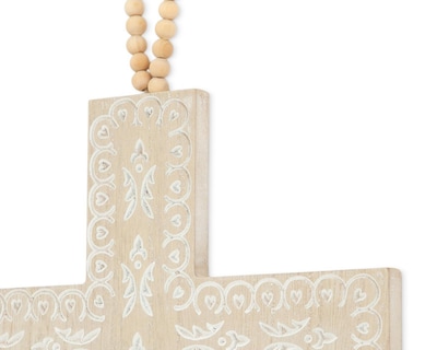 Foto 3 | Cruz Decorativa Kruis de Madera Indrustrializada