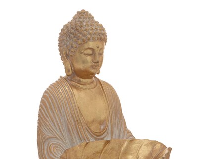 Foto 4 | Escultura de Buda Budana de Resina