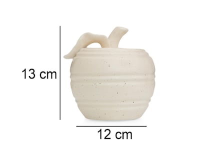Foto 5 | Figura de Manzana Aero de Cerámica
