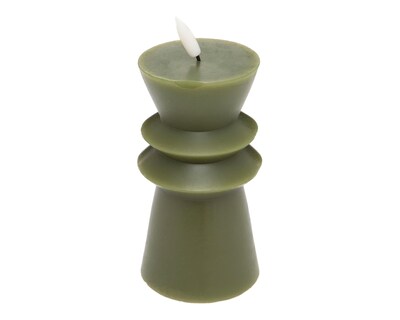 Foto 2 | Vela Led Decorativa Zeleny B