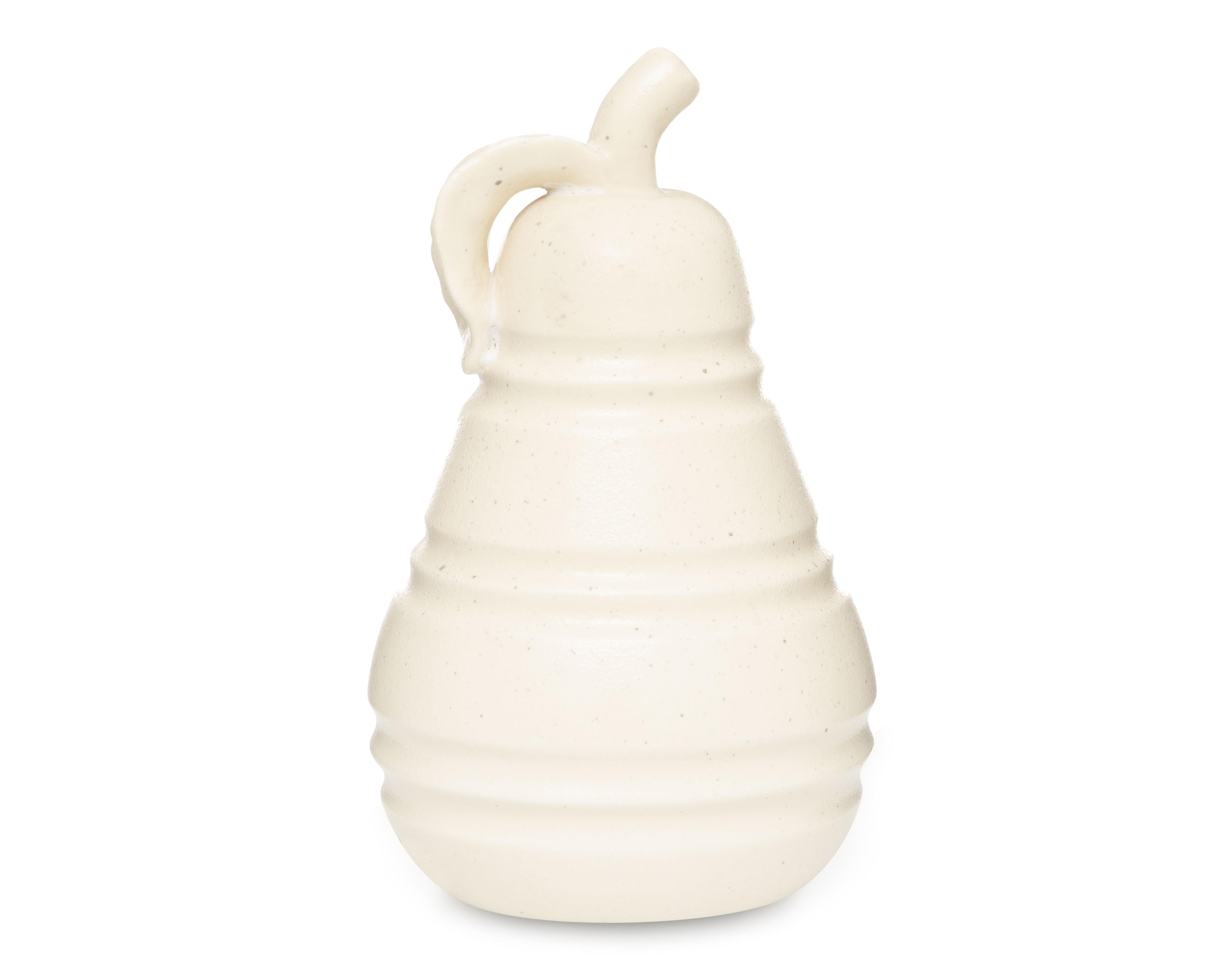 Figura de Pera Acaju de Cerámica