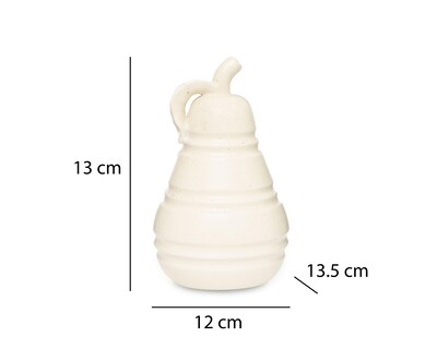 Foto 5 | Figura de Pera Acaju de Cerámica