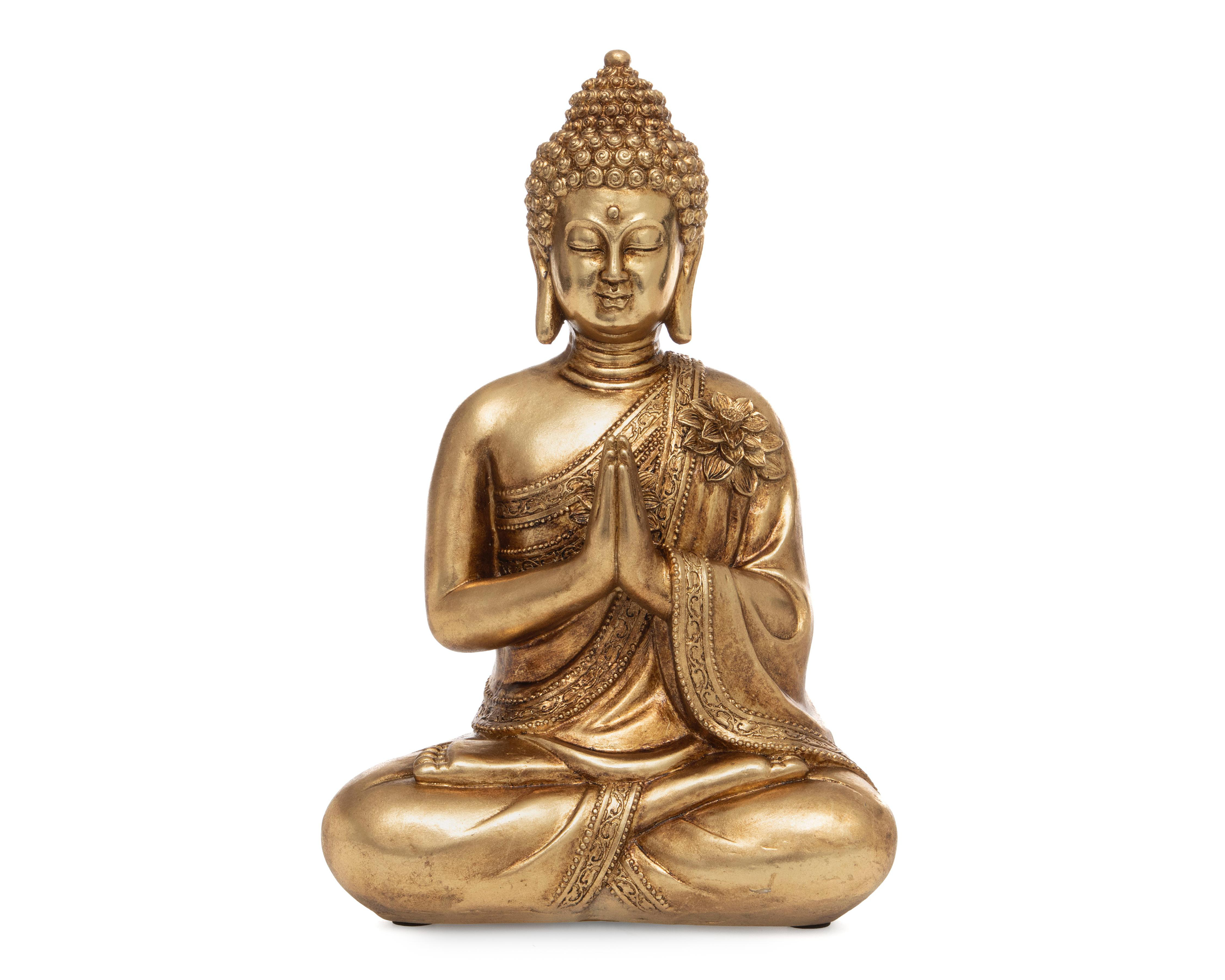 Foto 4 pulgar | Escultura de Buda Nazra de Resina