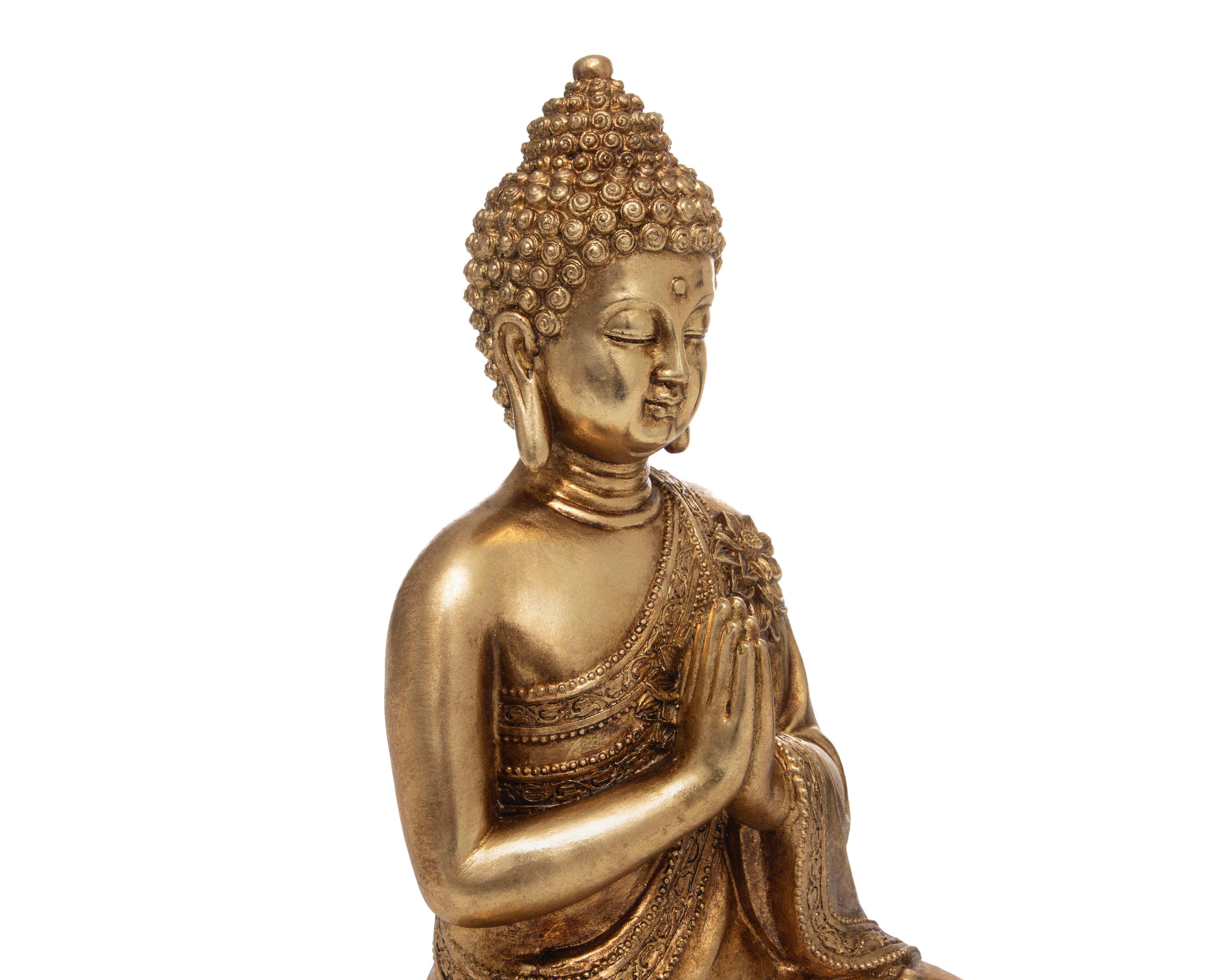 Foto 4 | Escultura de Buda Nazra de Resina