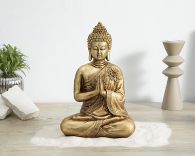 Foto 5 | Escultura de Buda Nazra de Resina