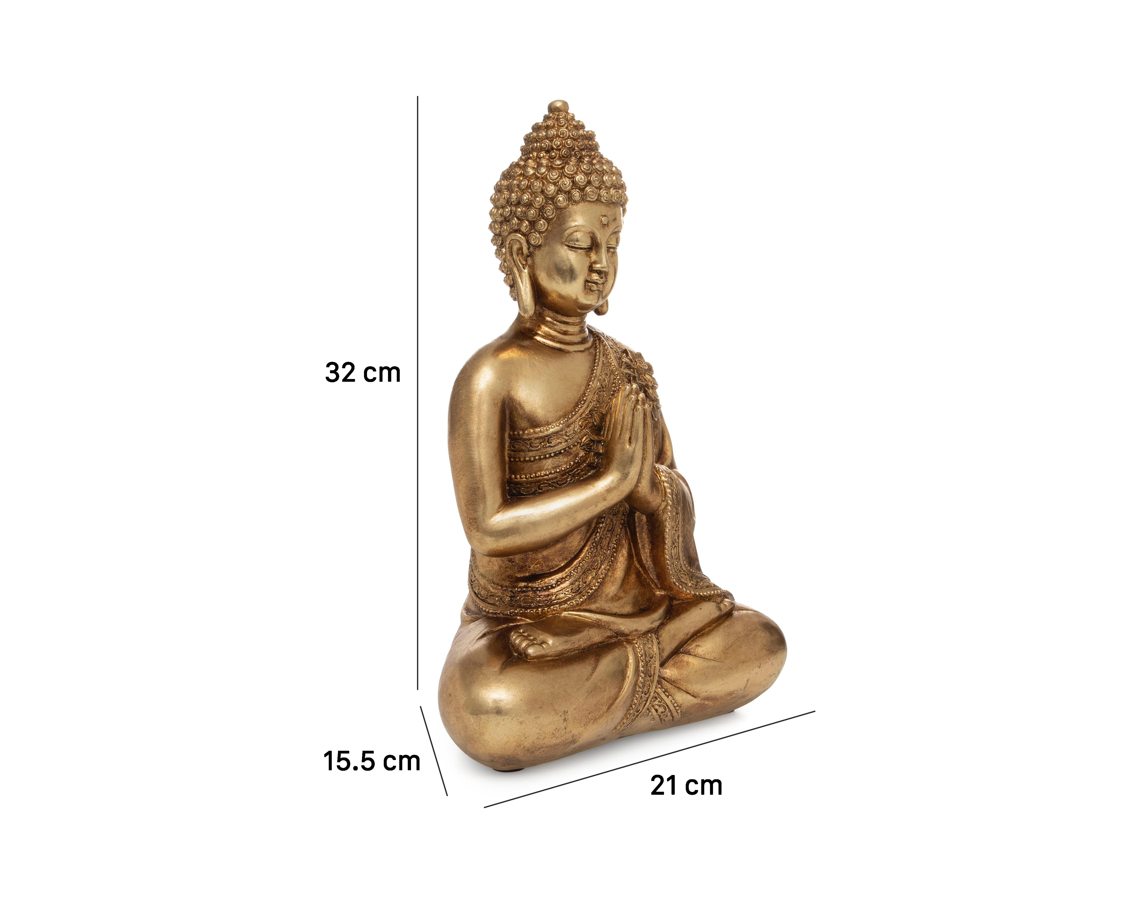 Foto 6 | Escultura de Buda Nazra de Resina