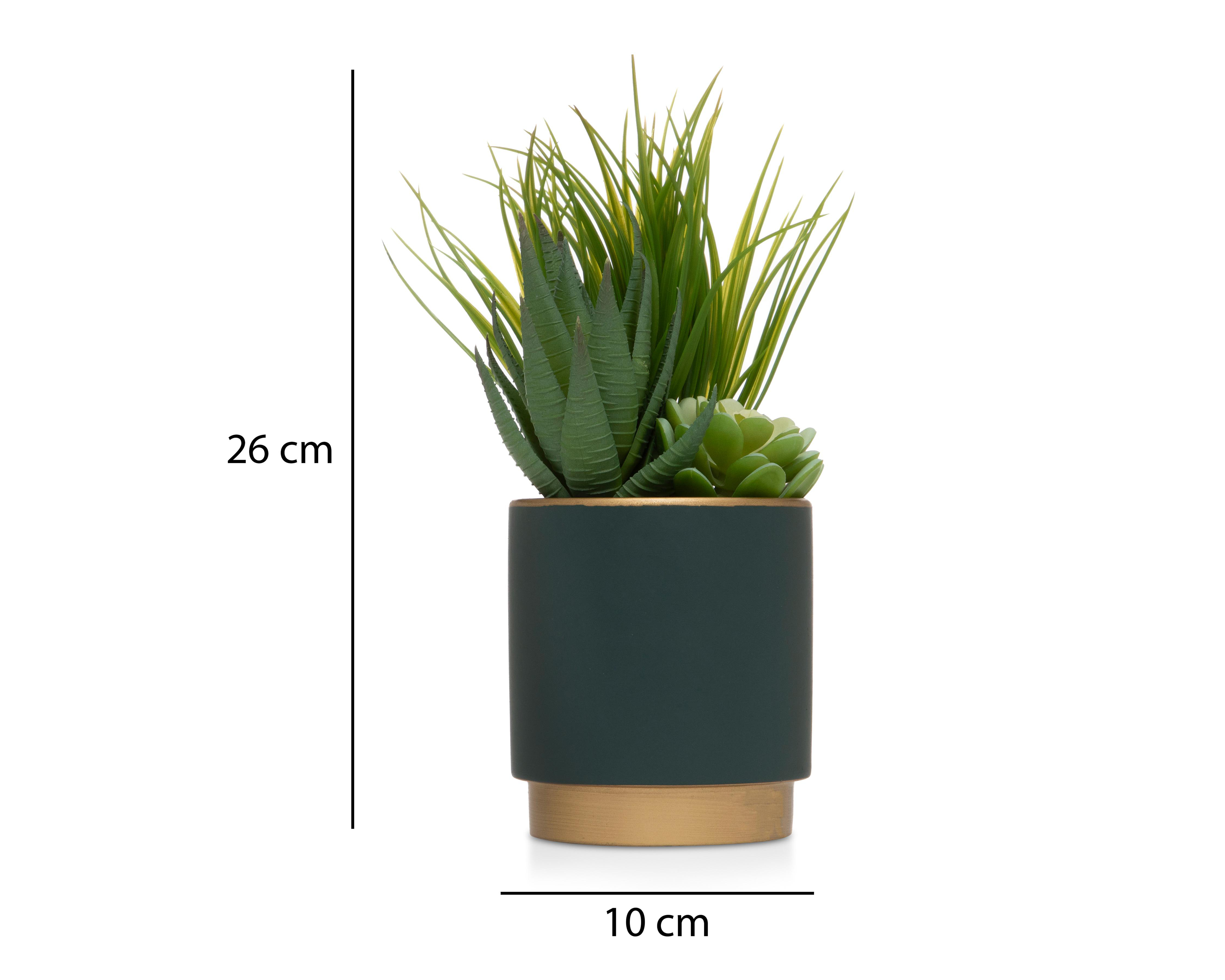 Foto 5 | Planta Artificial con Maceta Starhaus 26 cm